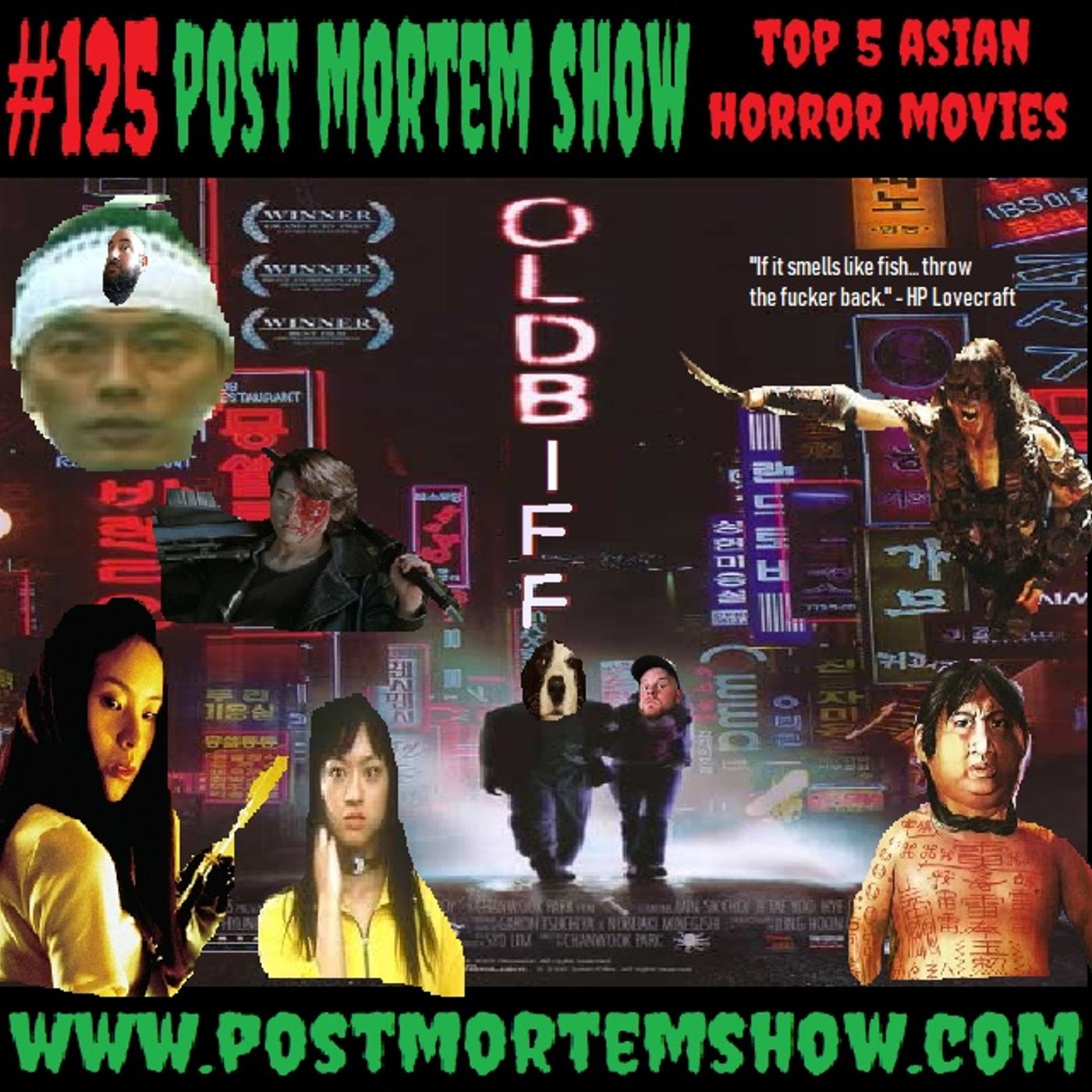 e125 - Land of the Rising Biff (Top 5 Asian Horror Movies) episode artwork