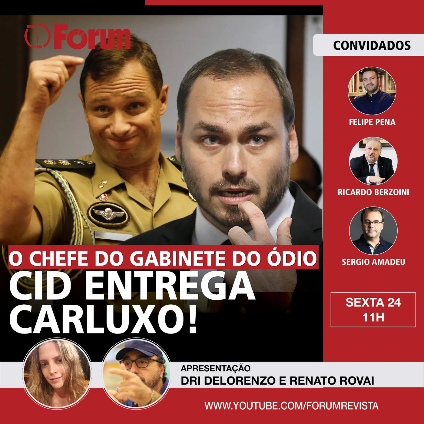 Carlos Bolsonaro, o chefe do gabinete do ódio | O que disse o FBI sobre compra de rolex por Wassef episode artwork