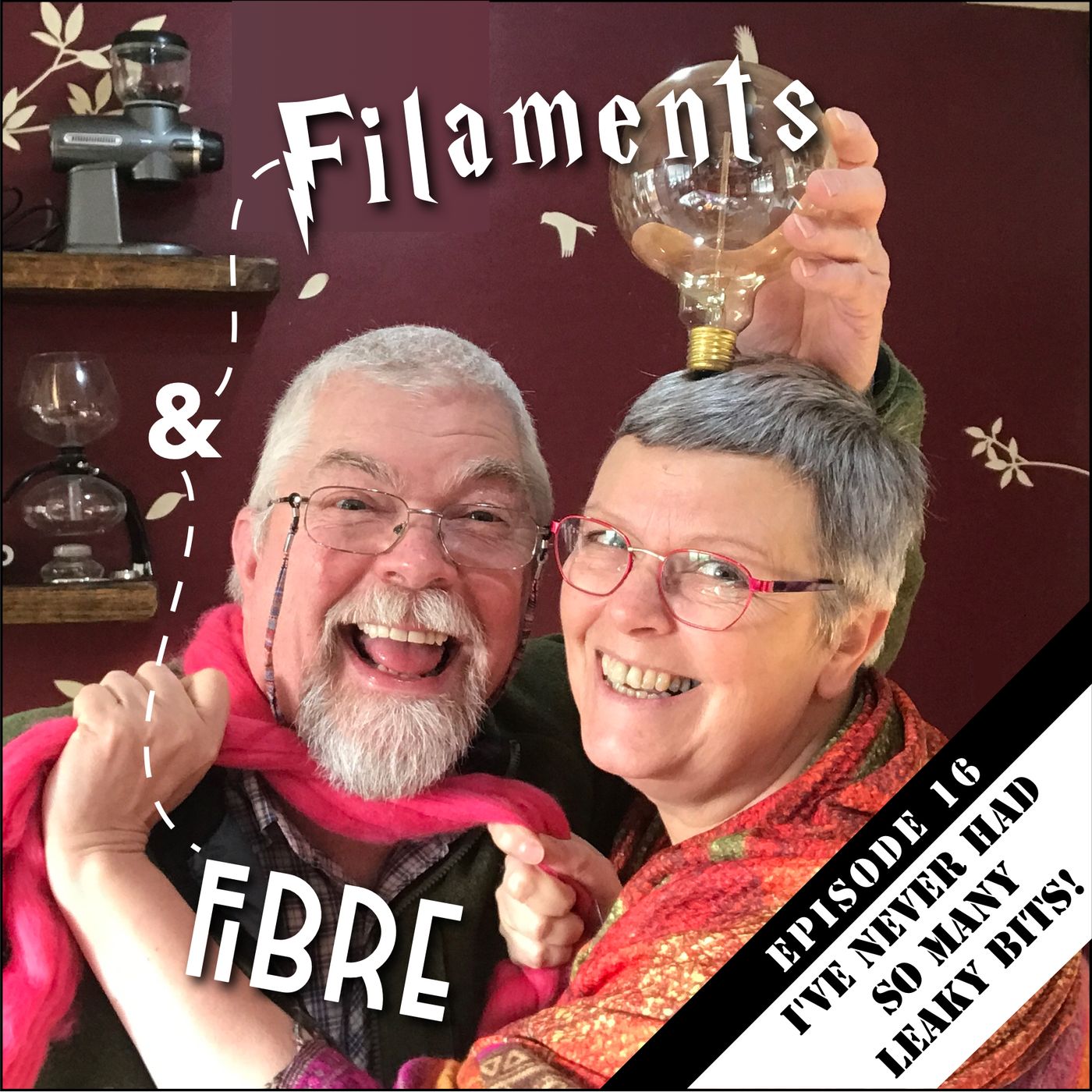 Episode 16—Filaments & Fibre—'I've Never Had So Many Leaky Bits!' episode artwork