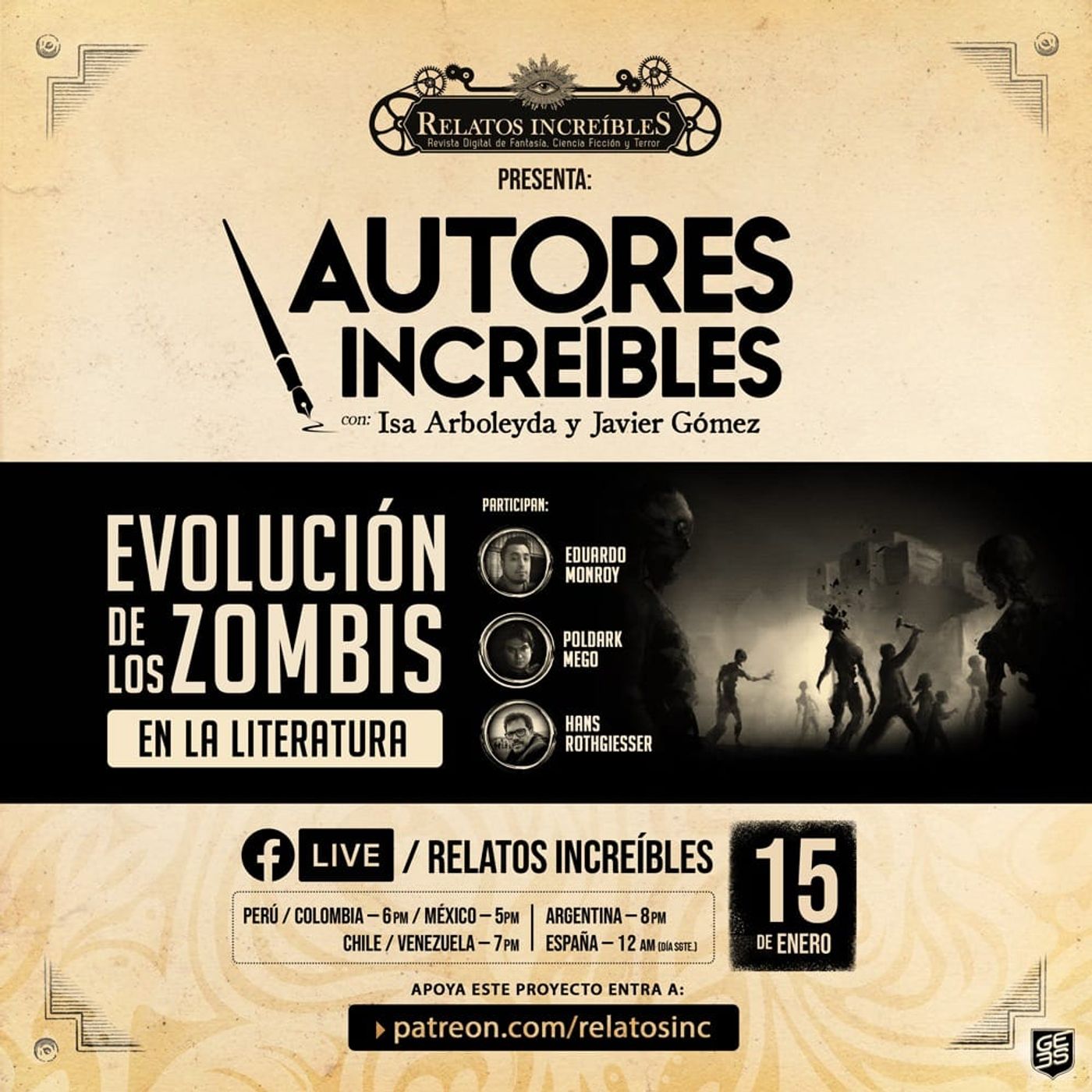 Autores Increíbles