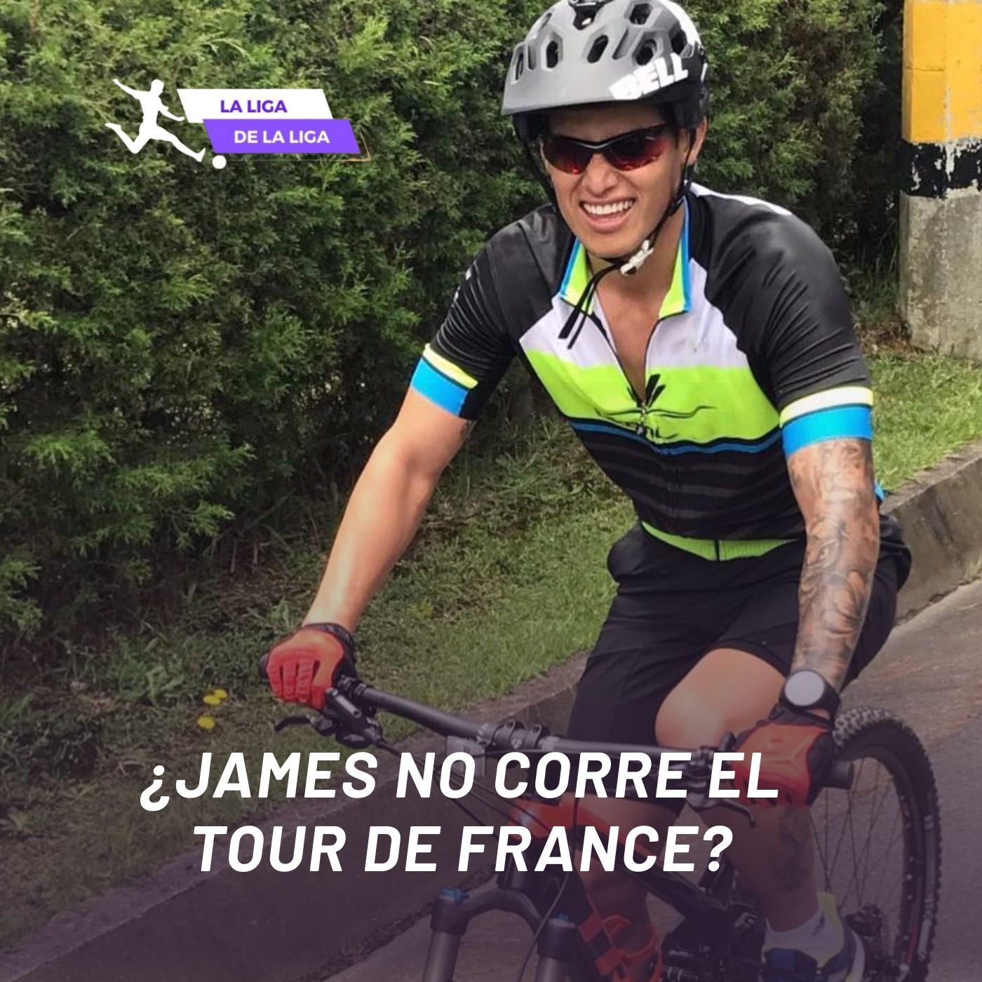 ¿JAMES NO CORRE EL TOUR DE FRANCE?