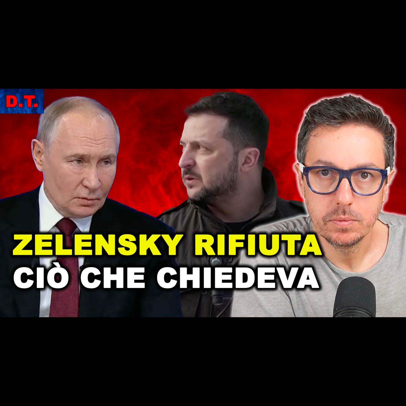 ZELENSKY RIFIUTA L’INCONTRO CON PUTIN | Mosca è INACCETTABILE