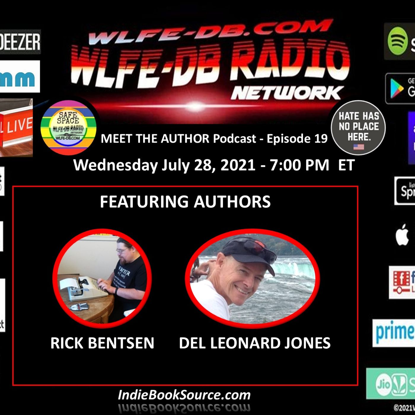 MEET THE AUTHOR Podcast - Episode 19 - RICK BENTSEN & DEL LEONARD JONES