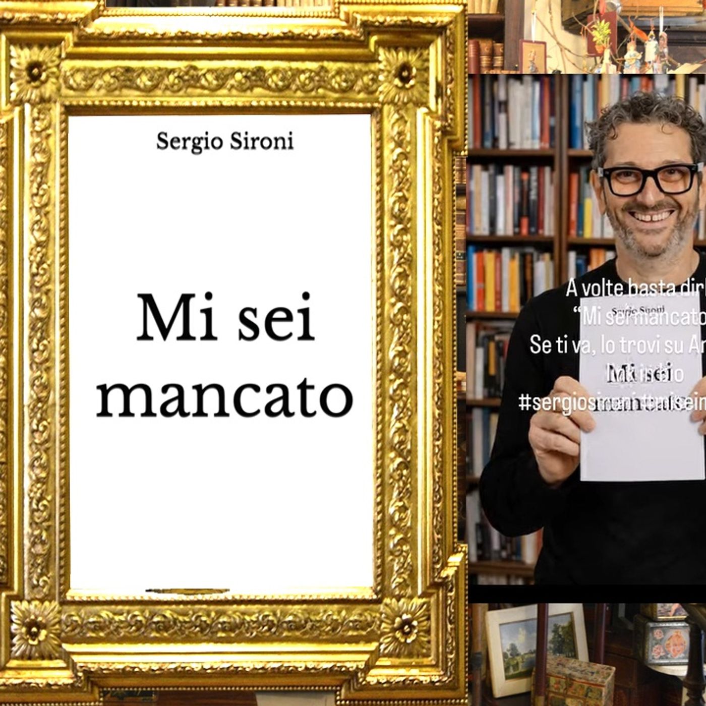Sergio Sironi: "Mi sei mancato"