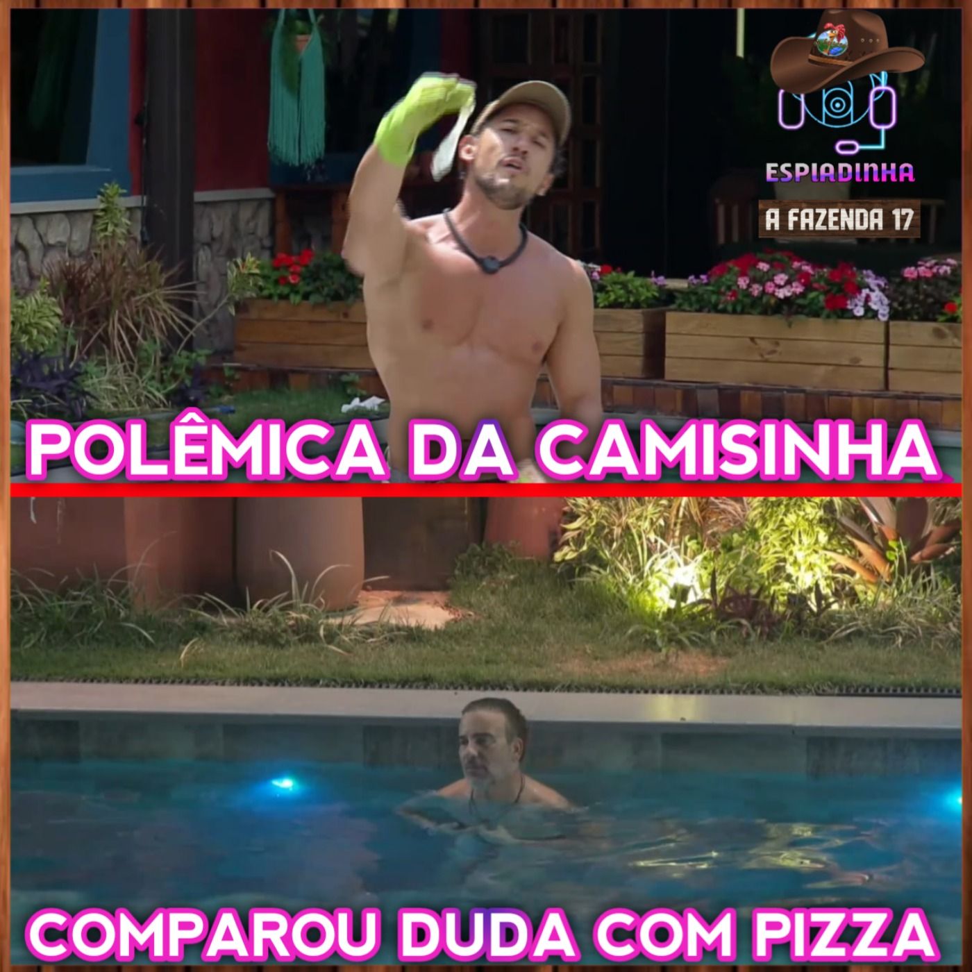 Fabiano COMPAROU a DUDA à Pizza + Treta da CAMISINHA + Prova de Fogo + Apontamento | A Fazenda 17
