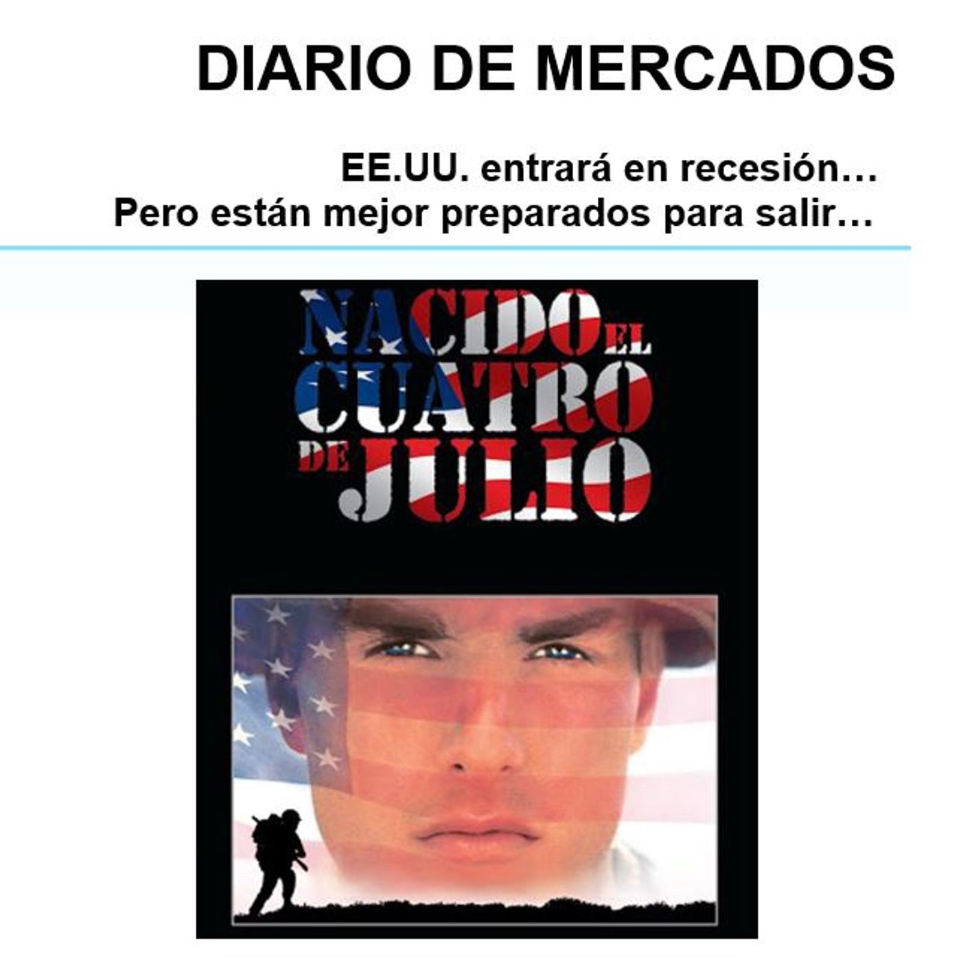 PODCAST en abierto DIARIO DE MERCADOS Lunes 4 Julio episode artwork