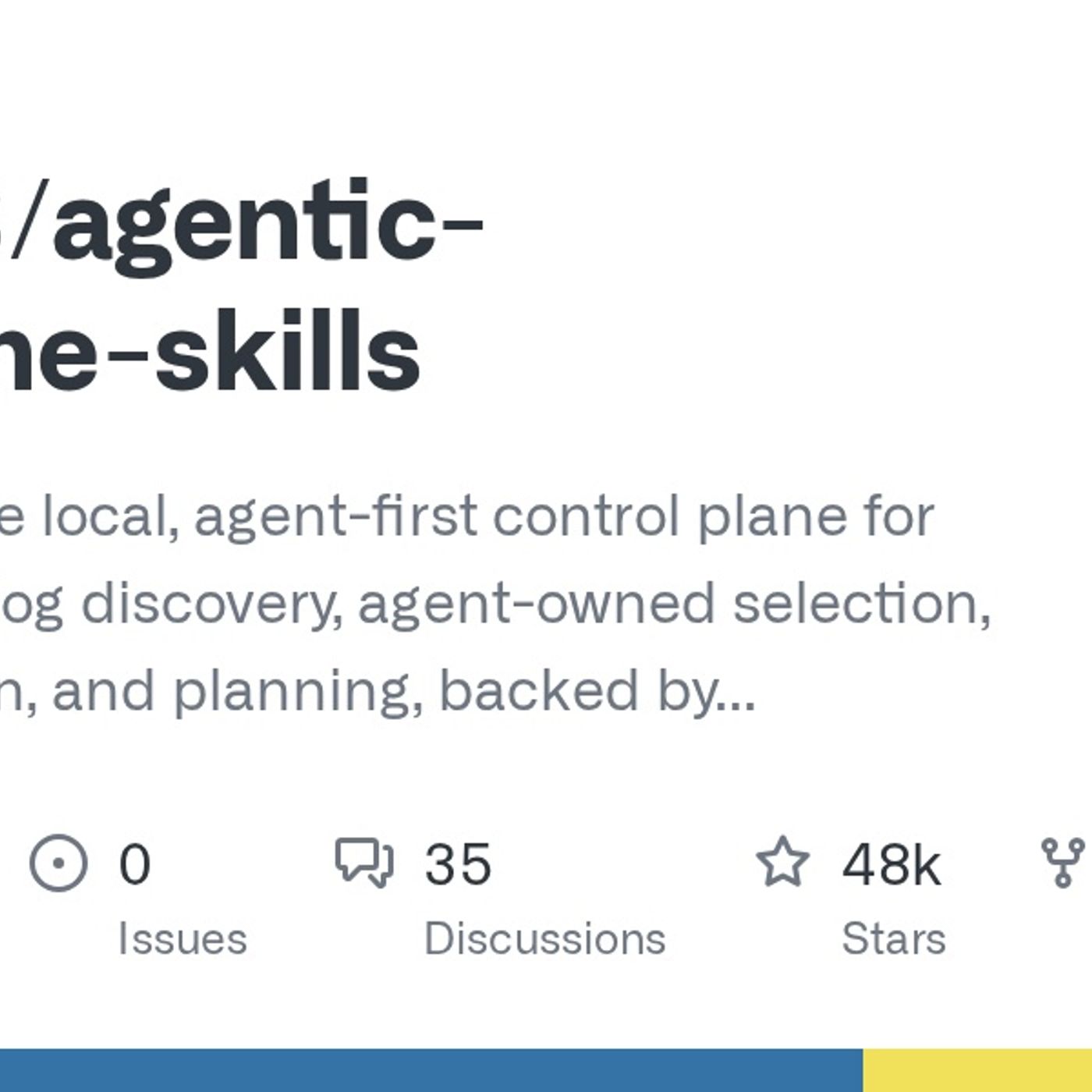GitHub - sickn33/agentic-awesome-skills: AAS Core is the local, agent-first control plane for complete catalog discovery, agent-owned select
