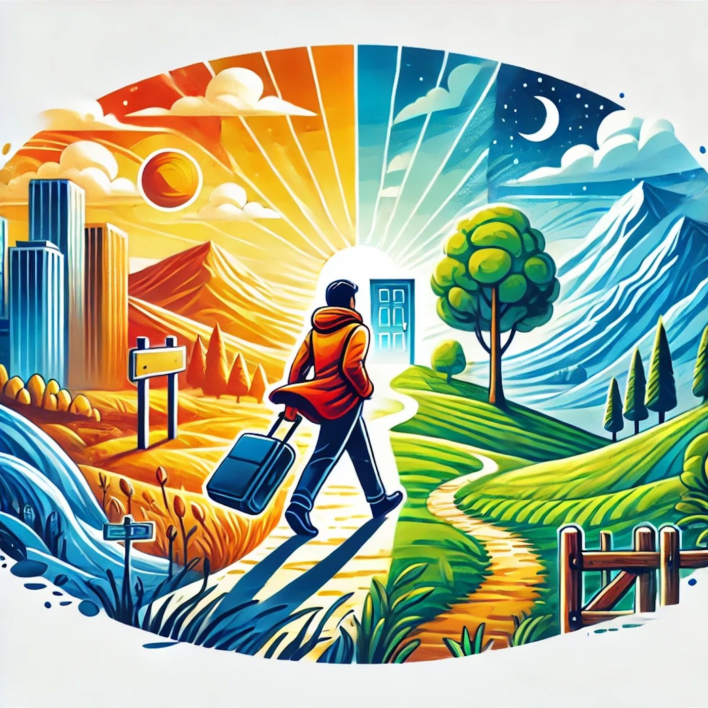 "But I would walk 500 miles, and I would walk 500 more just to be the man who walks a thousand miles to fall down at your door." episode artwork