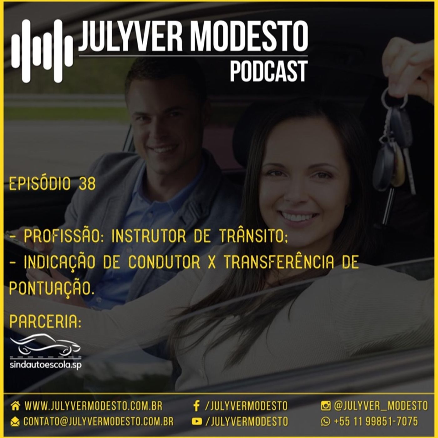 Trânsito, por Julyver Modesto
