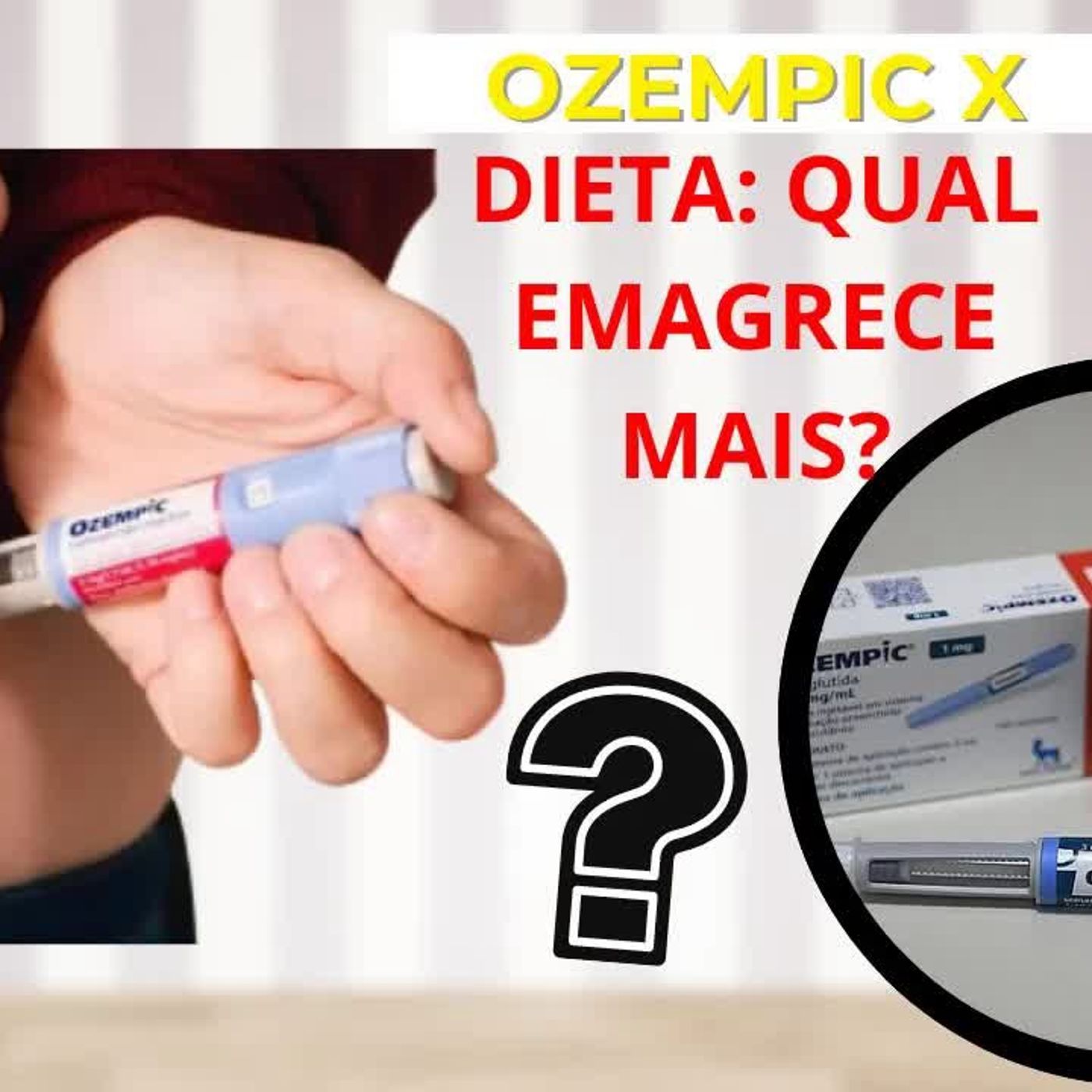 OZEMPIC OU DIETA BAIXA EM CALORIAS: QUAL FUNCIONA MAIS?