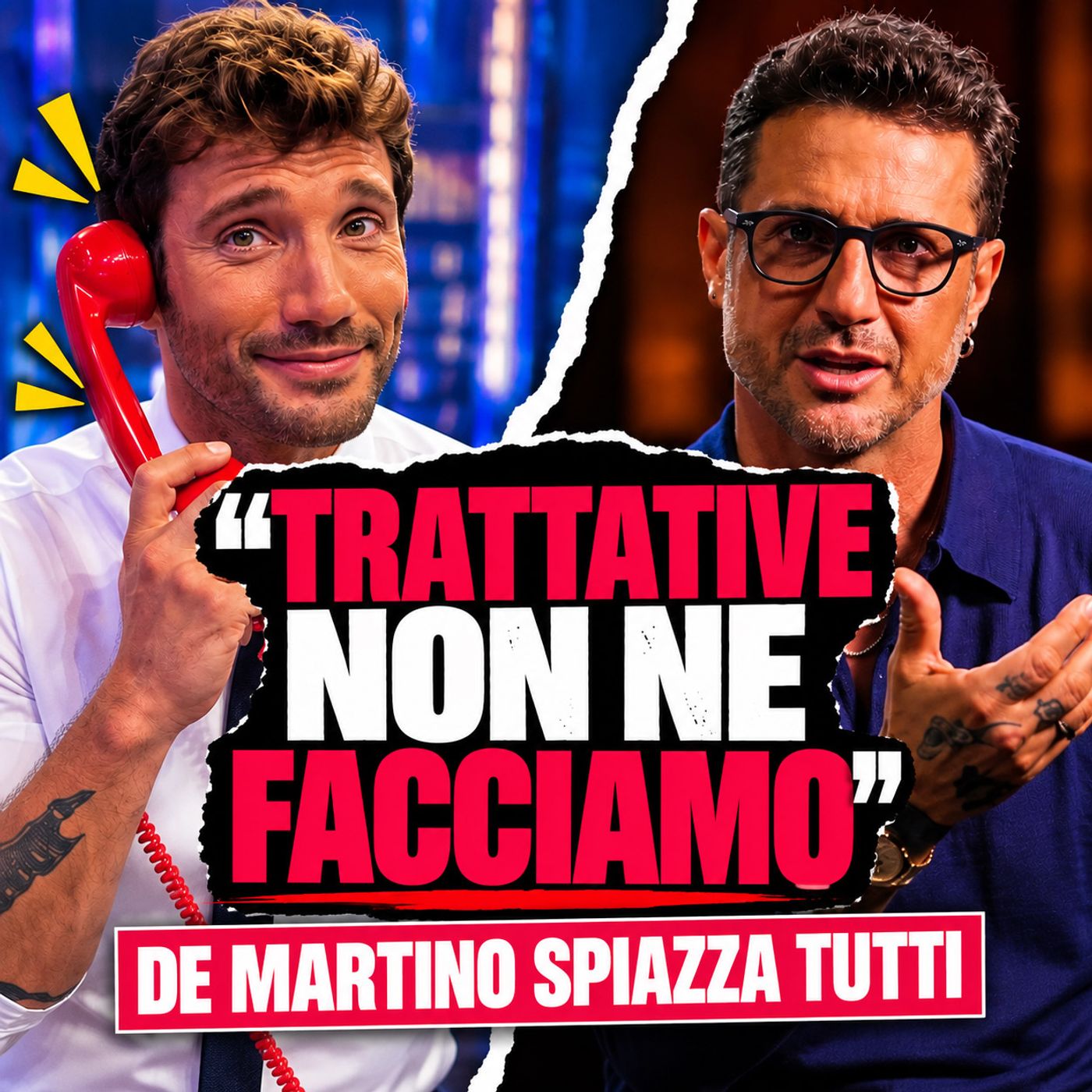 Stefano De Martino cita Fabrizio Corona ad Affari Tuoi: quella frase non passa inosservata episode artwork