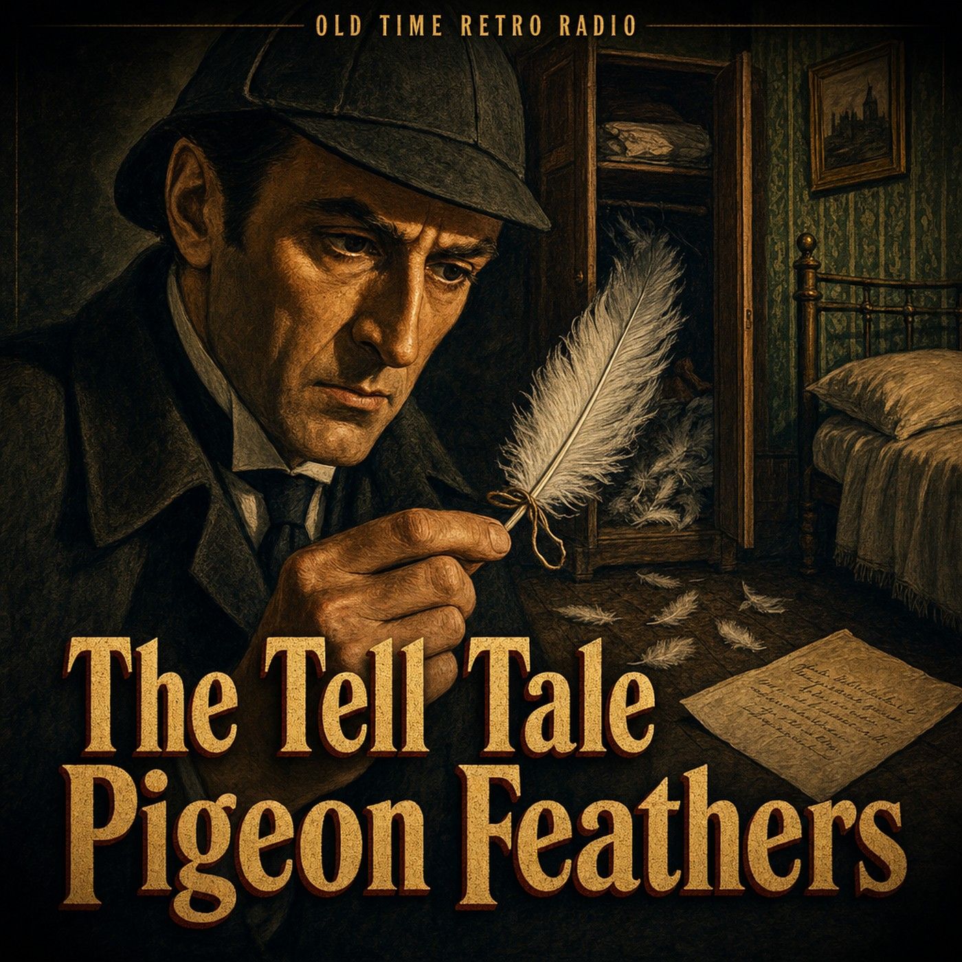 The Adventures of Sherlock Holmes - "The Tell Tale Pigeon Feathers" (Old Time Radio, 1946) episode artwork