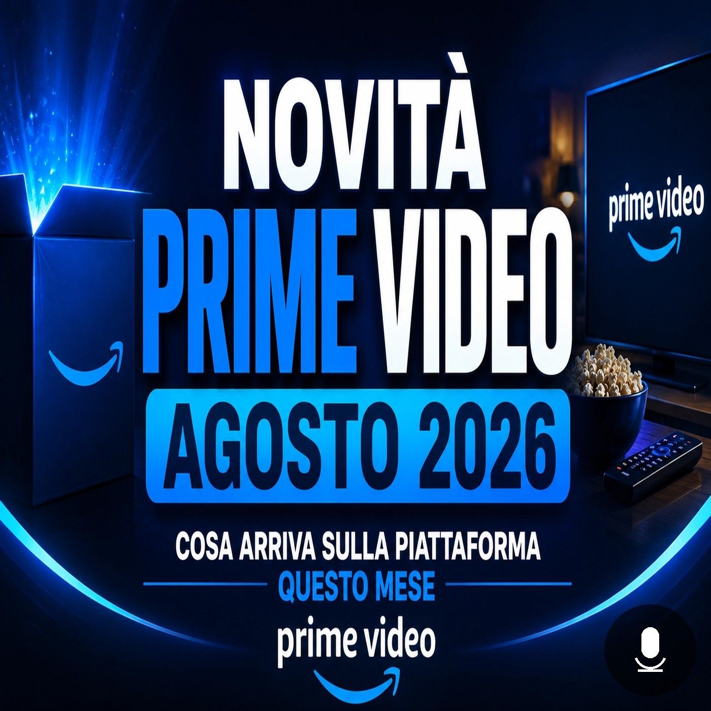 Novità Prime Video agosto 2026 episode artwork