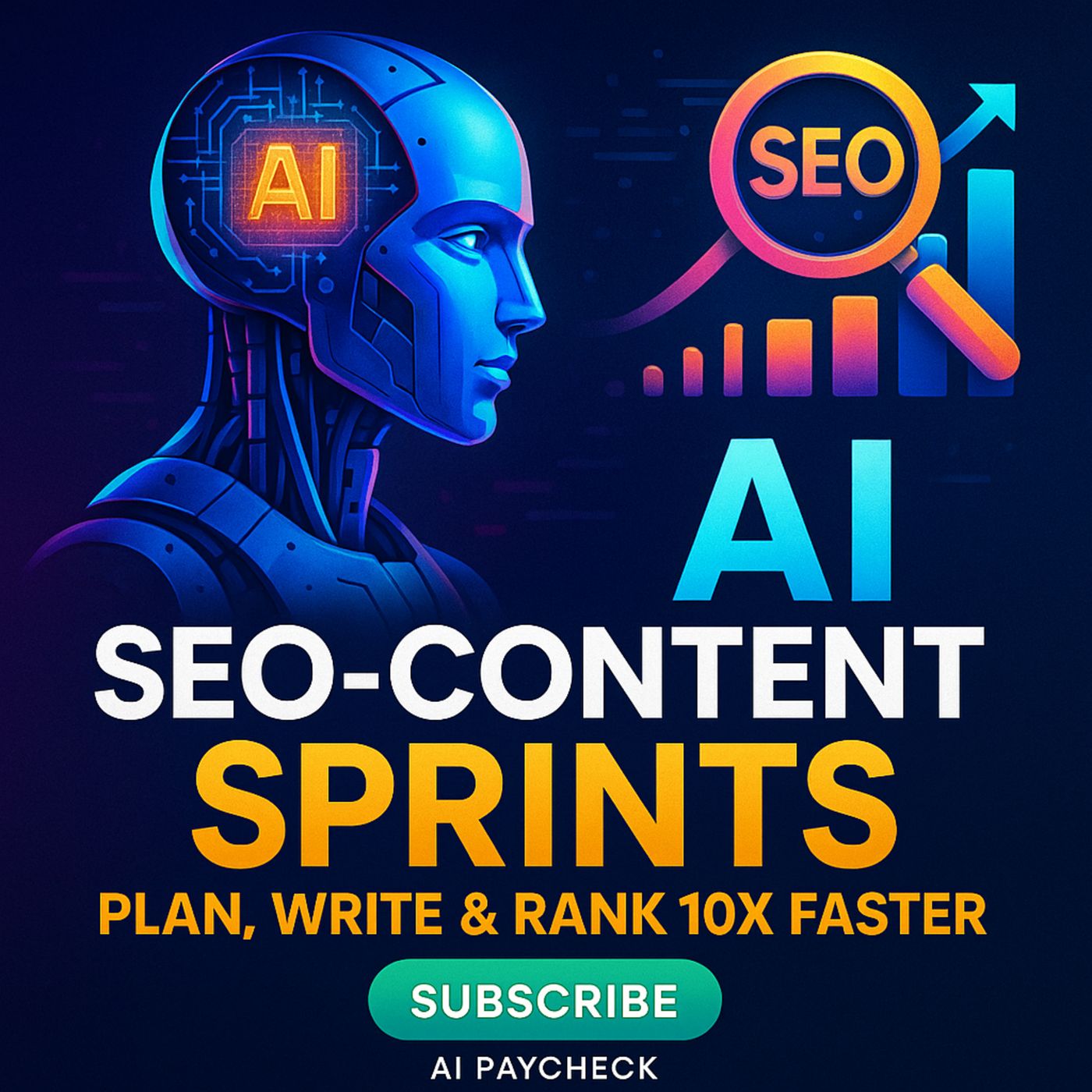 AI SEO-Content Sprints: Plan, Write & Rank 10X Faster - Build a Passive Income Blog Empire