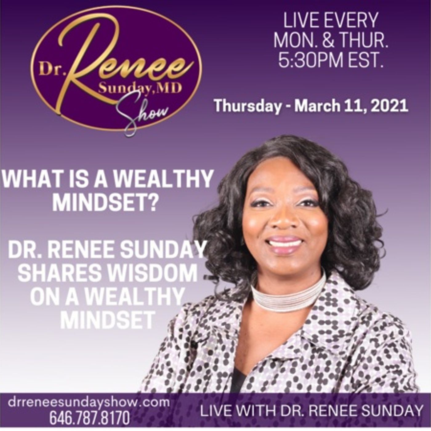 Dr. Renee Sunday\'s show