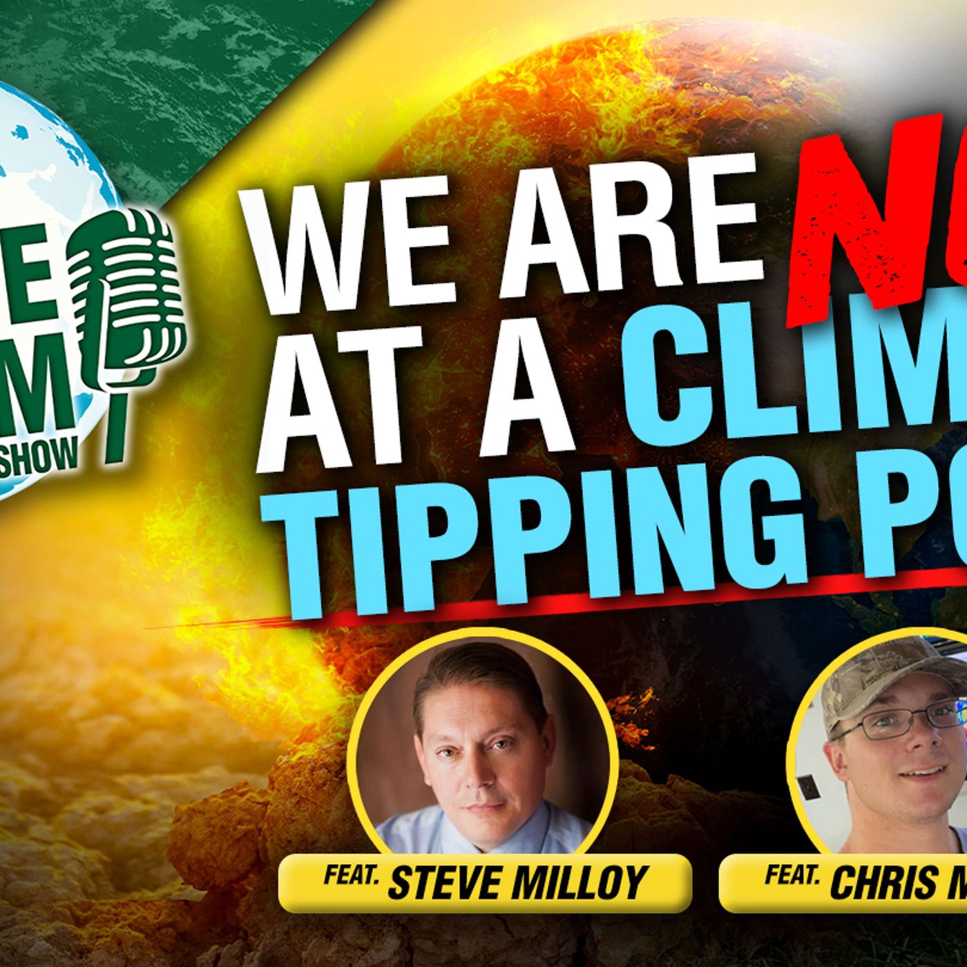 We're NOT at a Climate Tipping Point – The Climate Realism Show #123 episode artwork