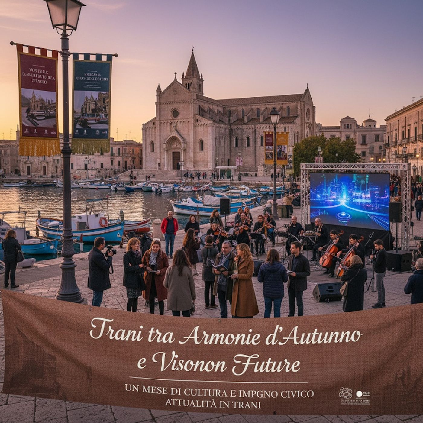 Trani tra Armonie d'Autunno e Visioni Future - Un Mese di Cultura e Impegno Civico