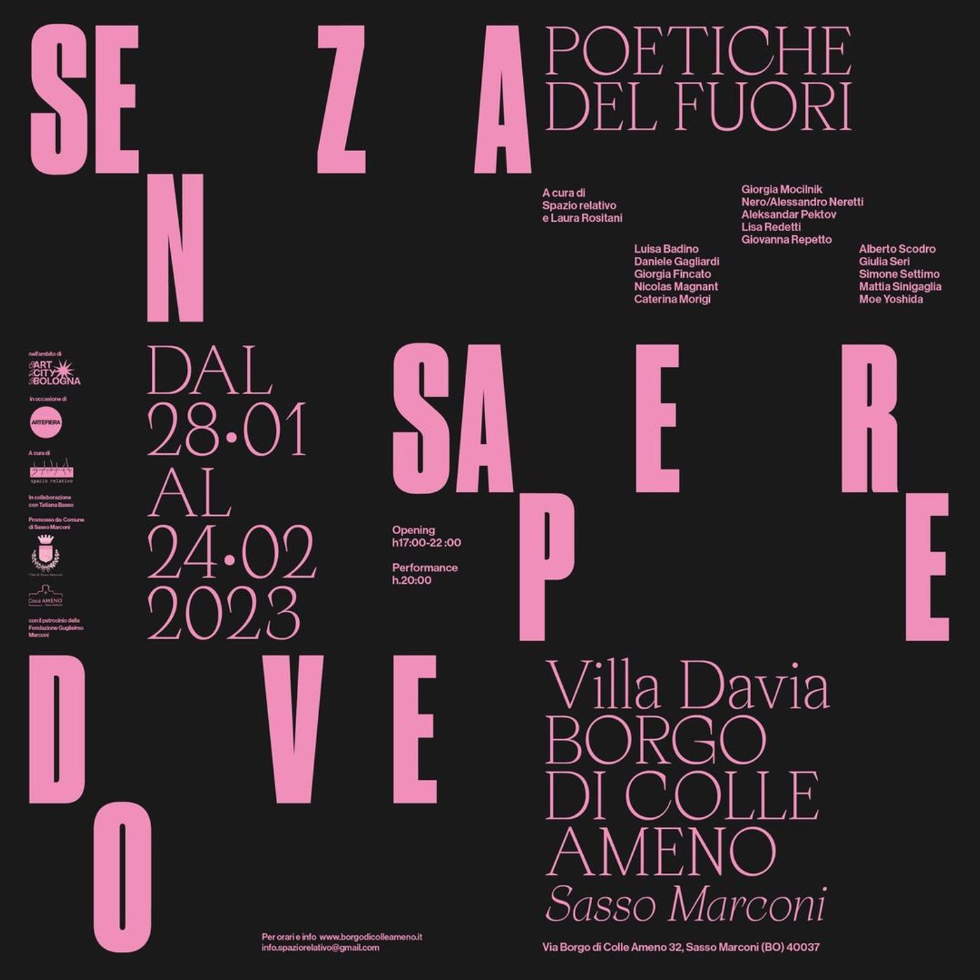 Senza Sapere Dove