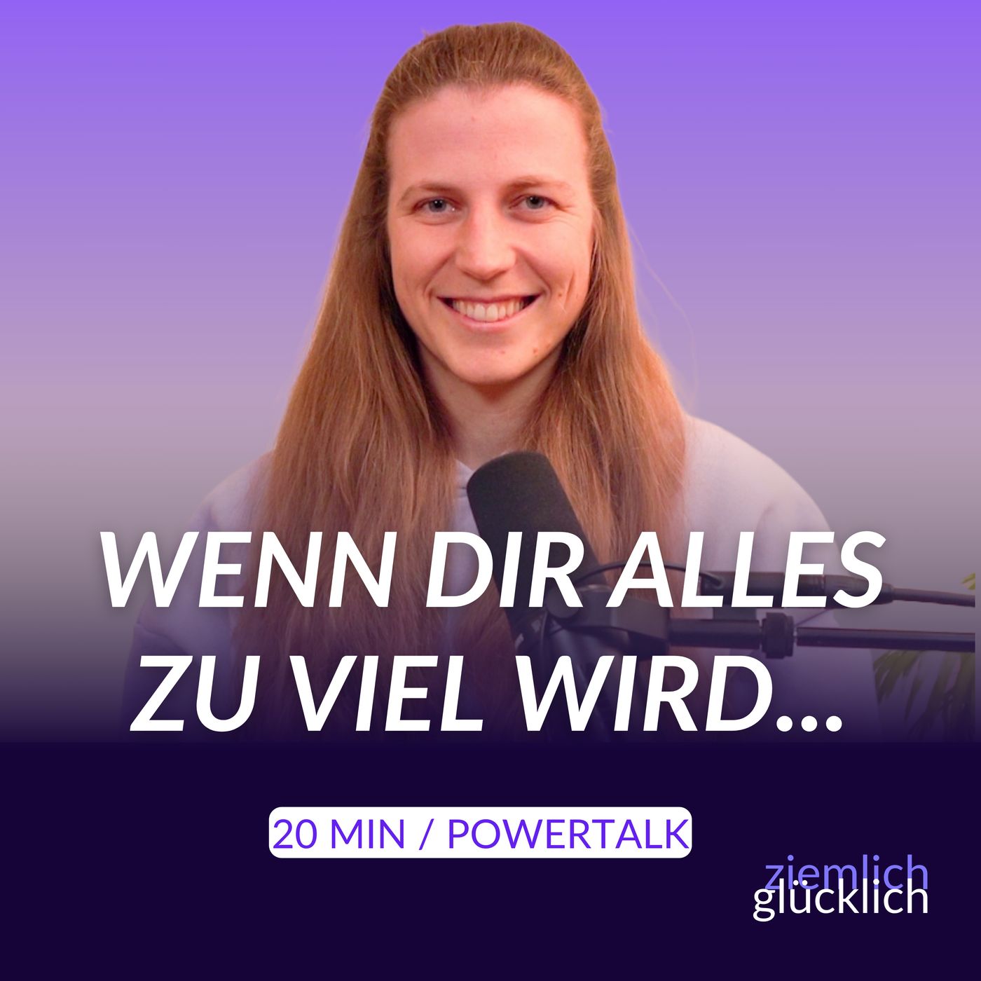 Zurück in deine Mitte | 20 Min. Powertalk für innere Ruhe und Klarheit episode artwork