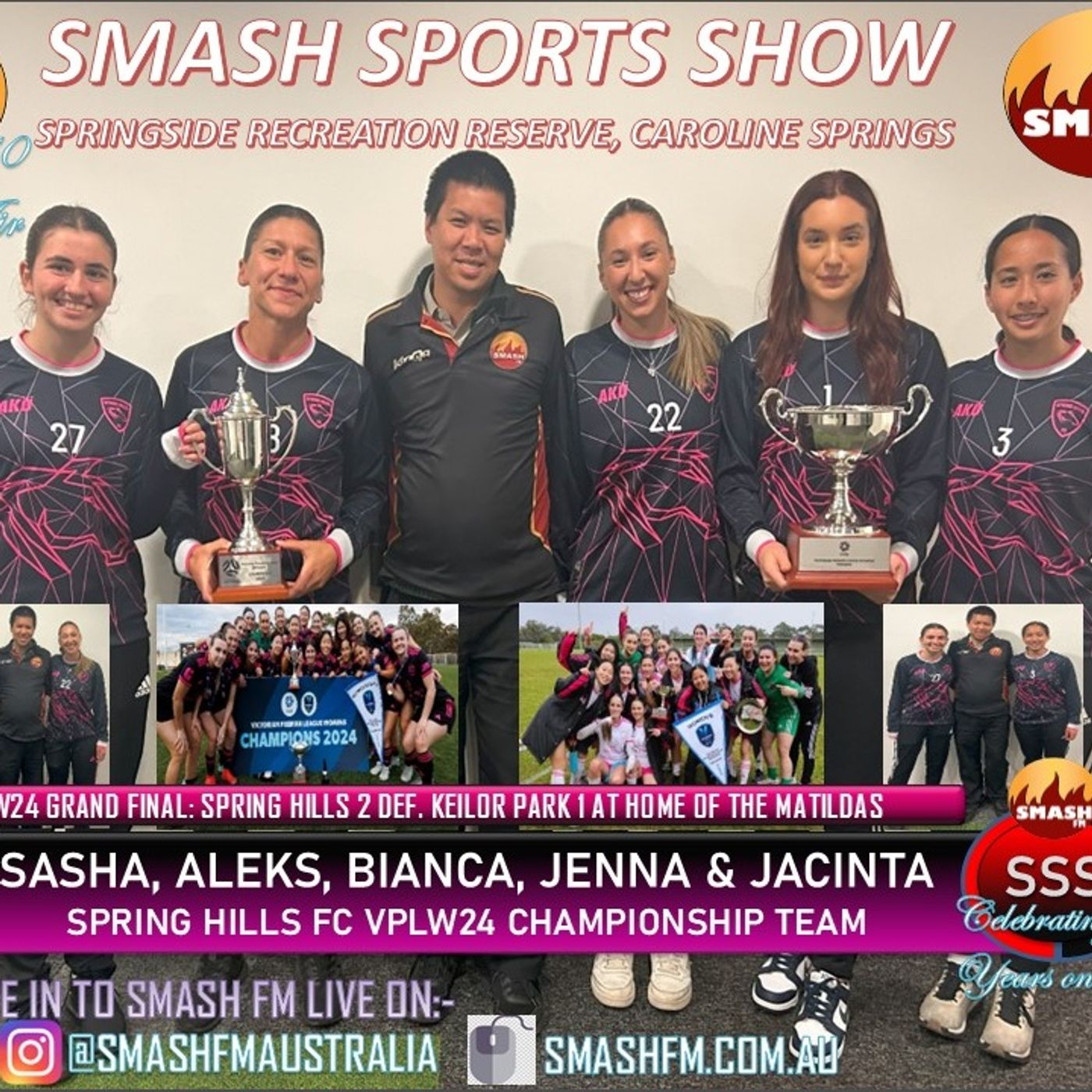 SSS10THYR: Spring Hills Football Club VPLW24 Championship Interviews 101024