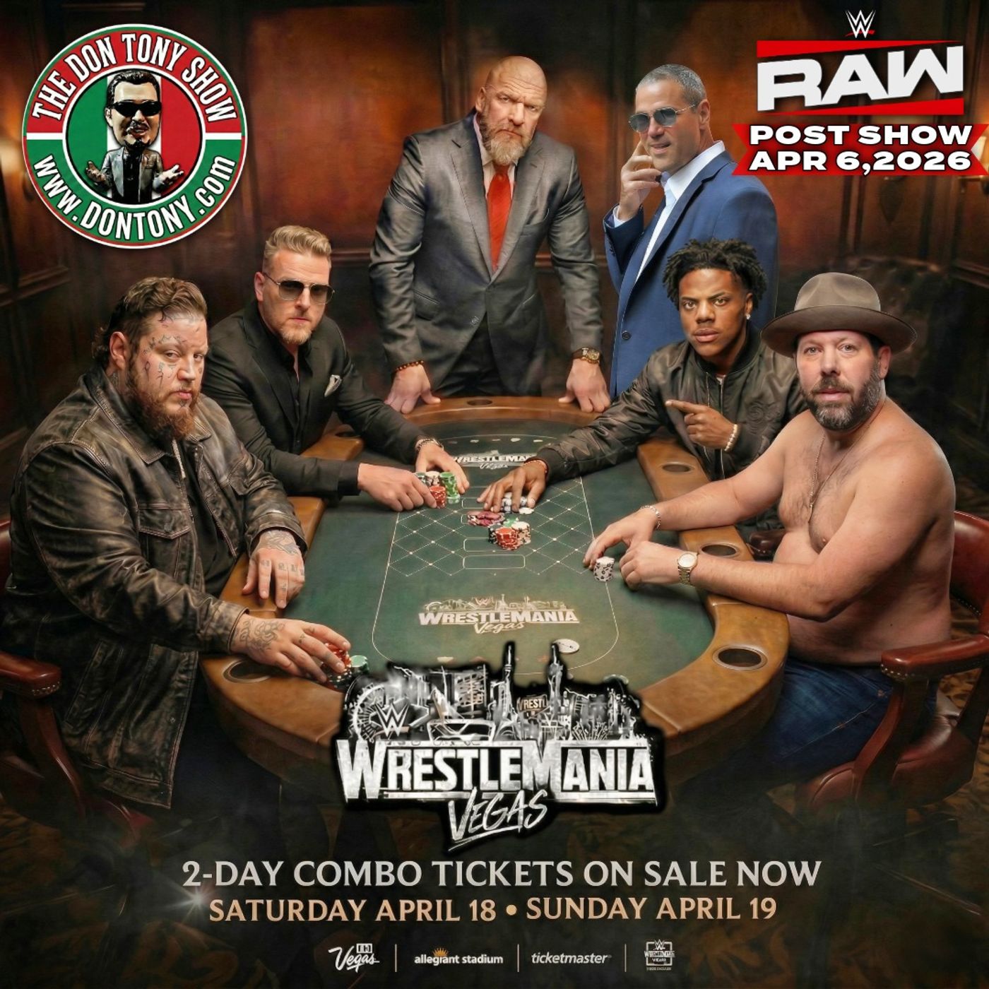 The Don Tony Show / WWE RAW Post Show 4/6/26 episode artwork