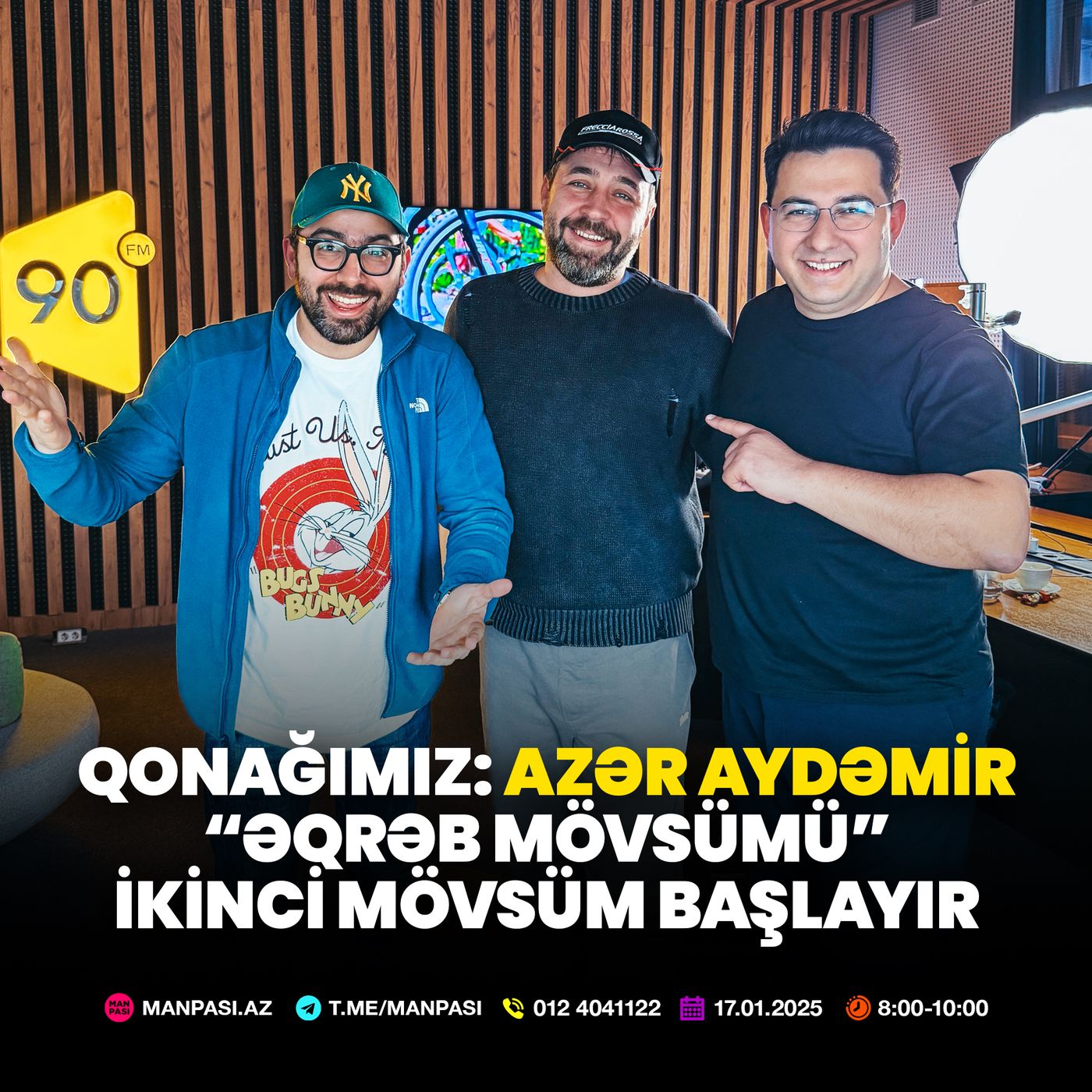 Azər Aydəmir ilə "Əqrəb mövsümü"nün ikinci mövsümü haqqında danışdıq 17.01.2025