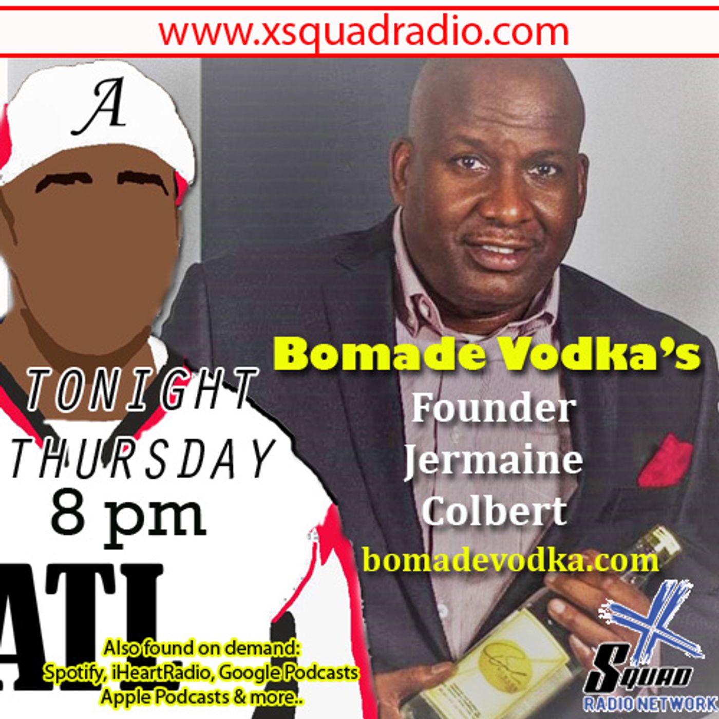 Bomade Vodka - Lemonade Infused Vodka CEO / Founder Jermaine C stops thru episode artwork