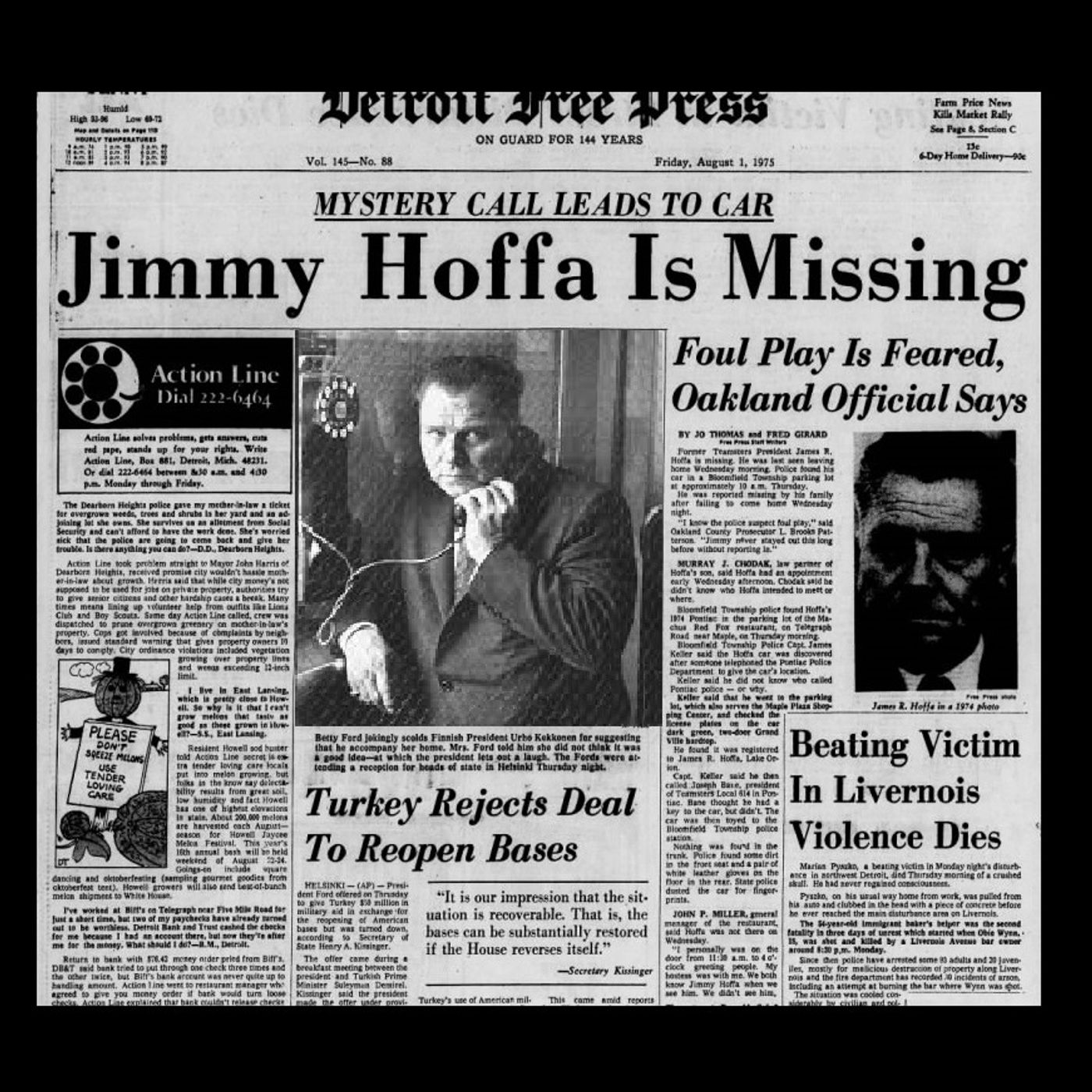 Quorum Radio:  Steve Drummond Finding Jimmy Hoffa Part I 01-13-25