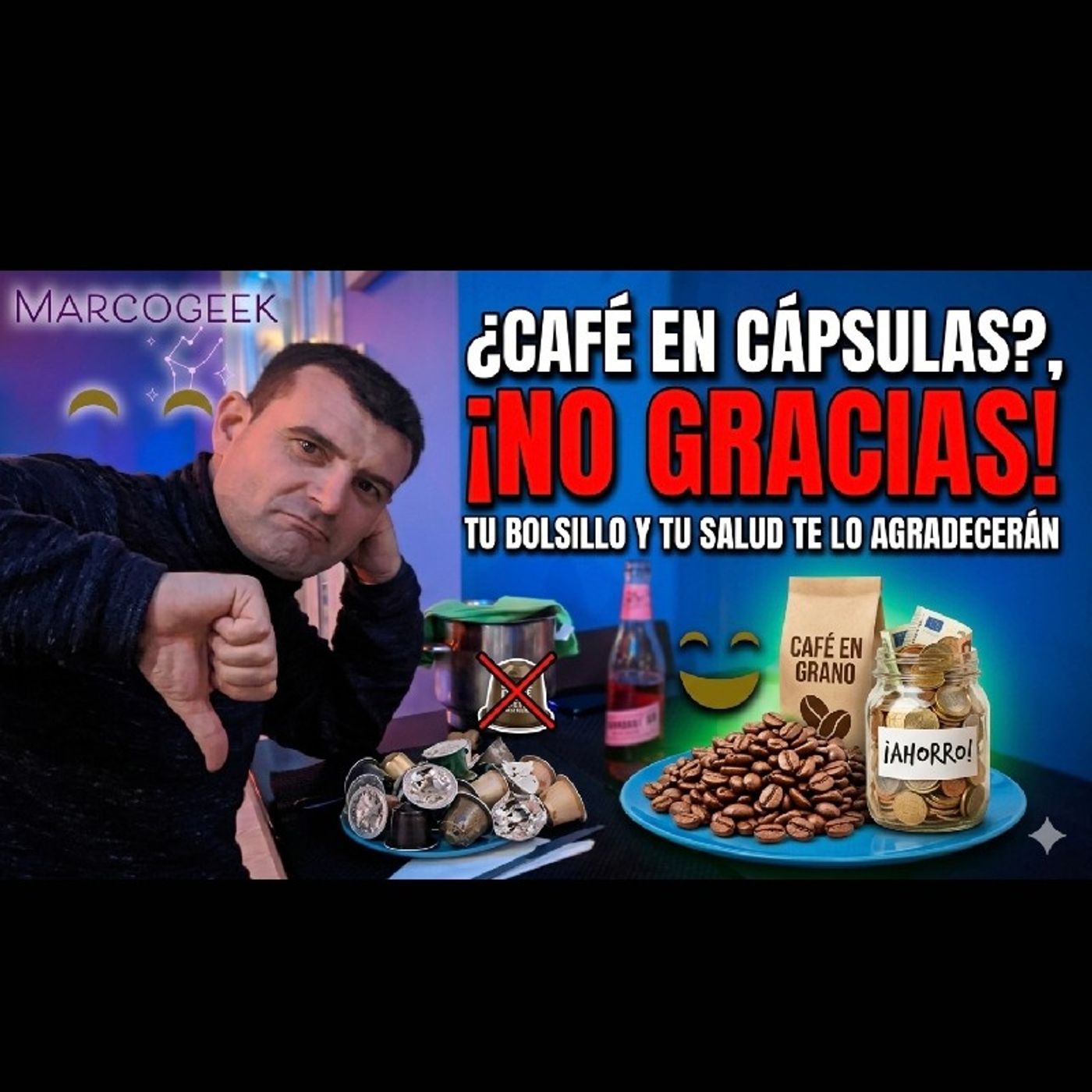 ¿Café en cápsulas?, no gracias. Tu bolsillo y tu salud te lo agradecerán.​ episode artwork