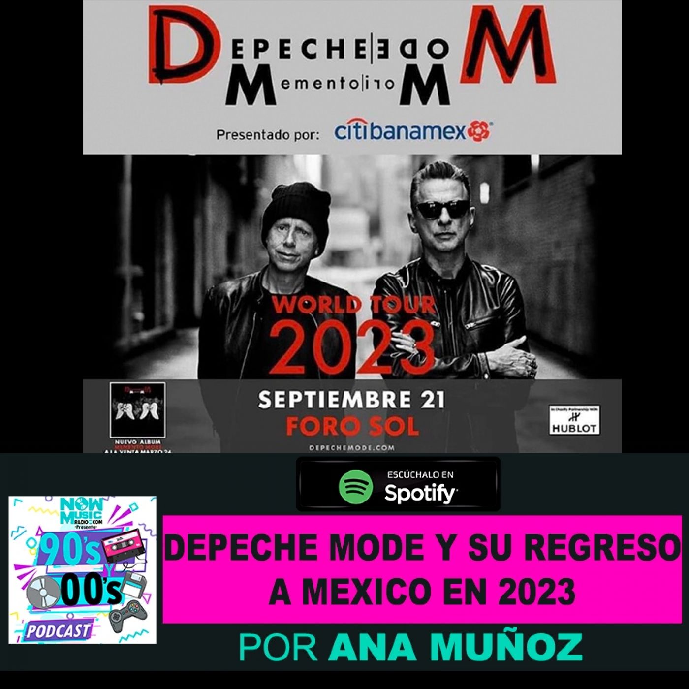 Depeche Mode y su regreso a México en 2023 episode artwork