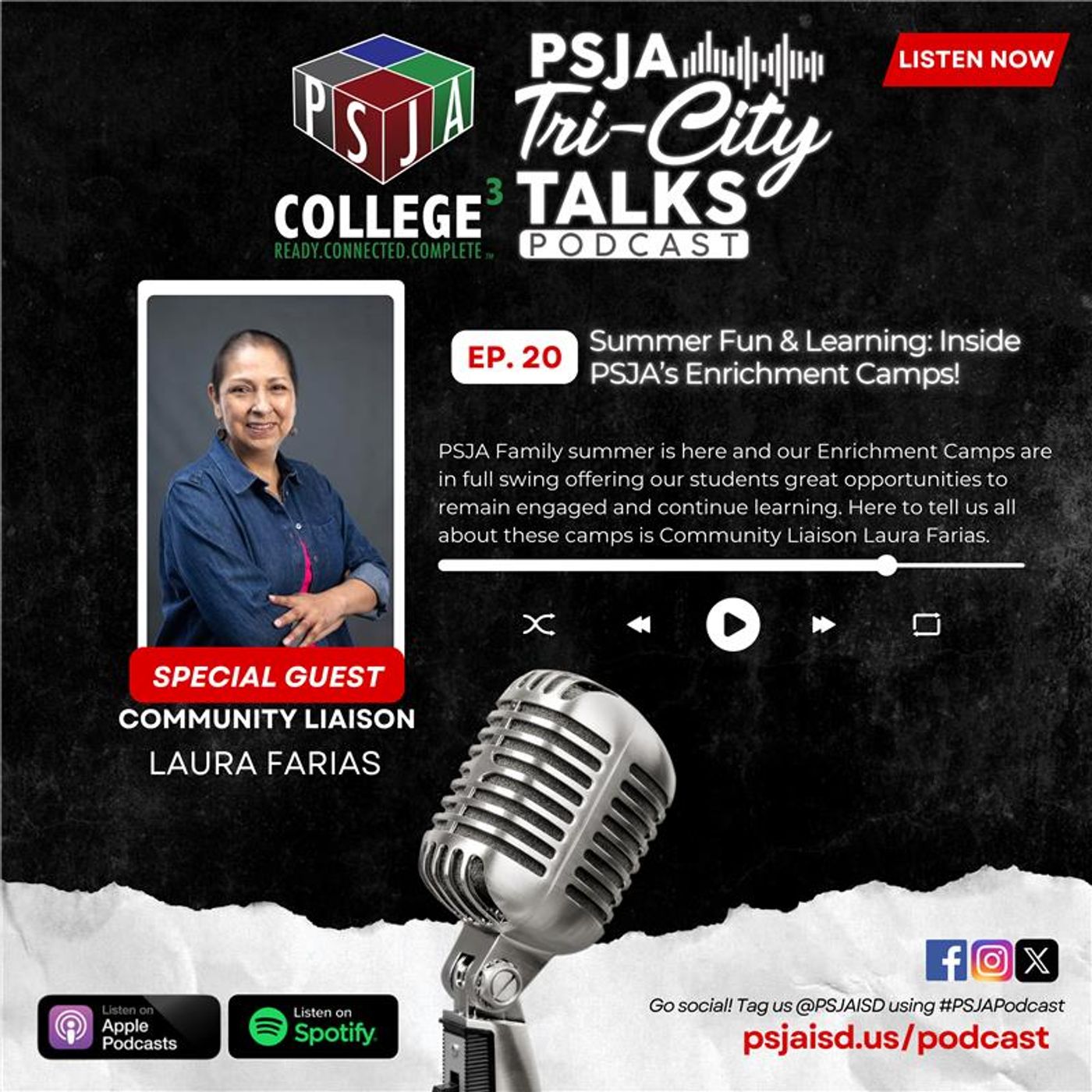 PSJA Tri-City Talks Podcast