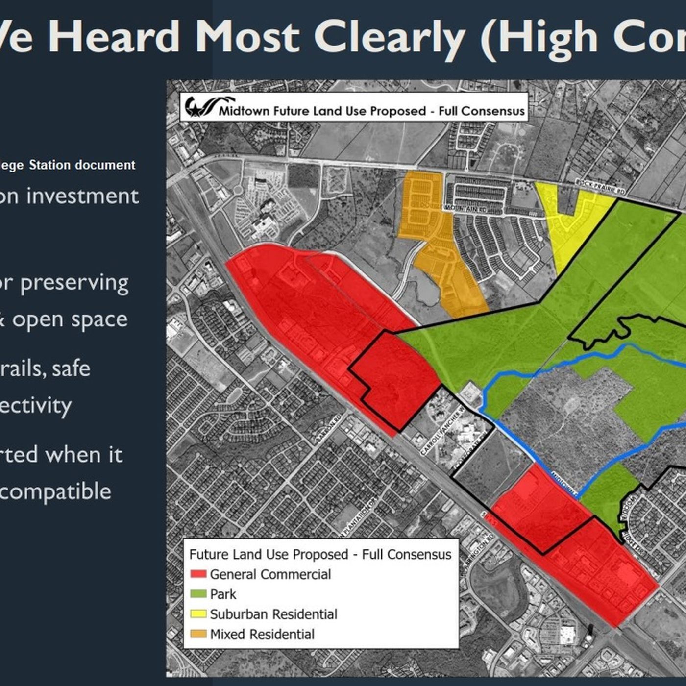 College Station city council reviews opinions of those attending a Midtown District community meeting episode artwork