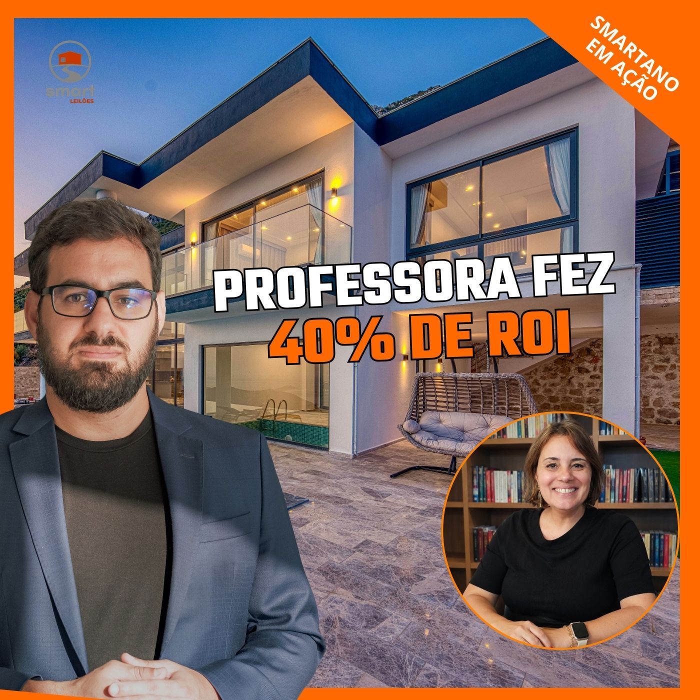 Leilão de Imóveis: Professora Fez 40% de ROI