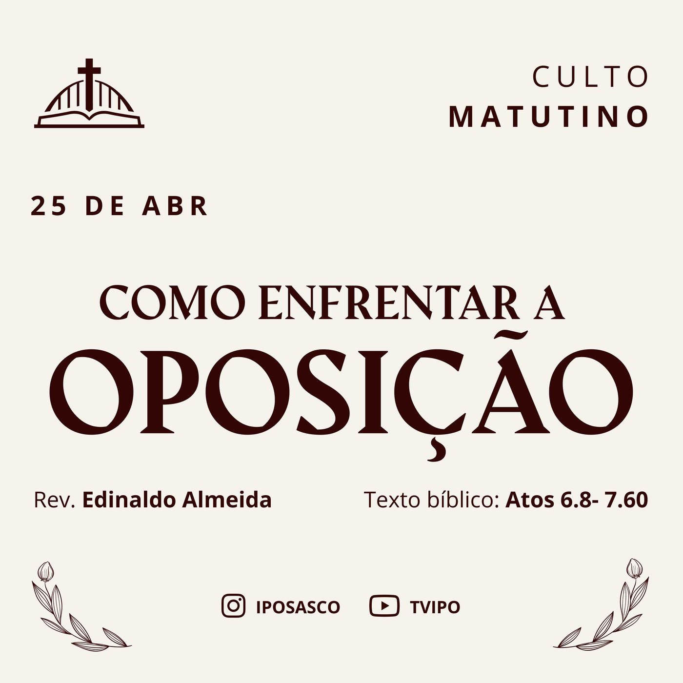 Pregações - Igreja Presbiteriana de Osasco