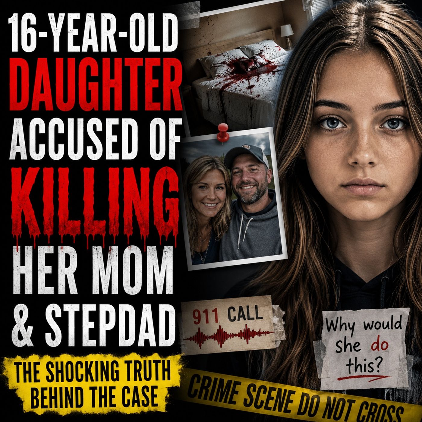 Shocking Sixteen-Year-Old Girl Accused of Killing Parents—The Chilling Truth Revealed episode artwork