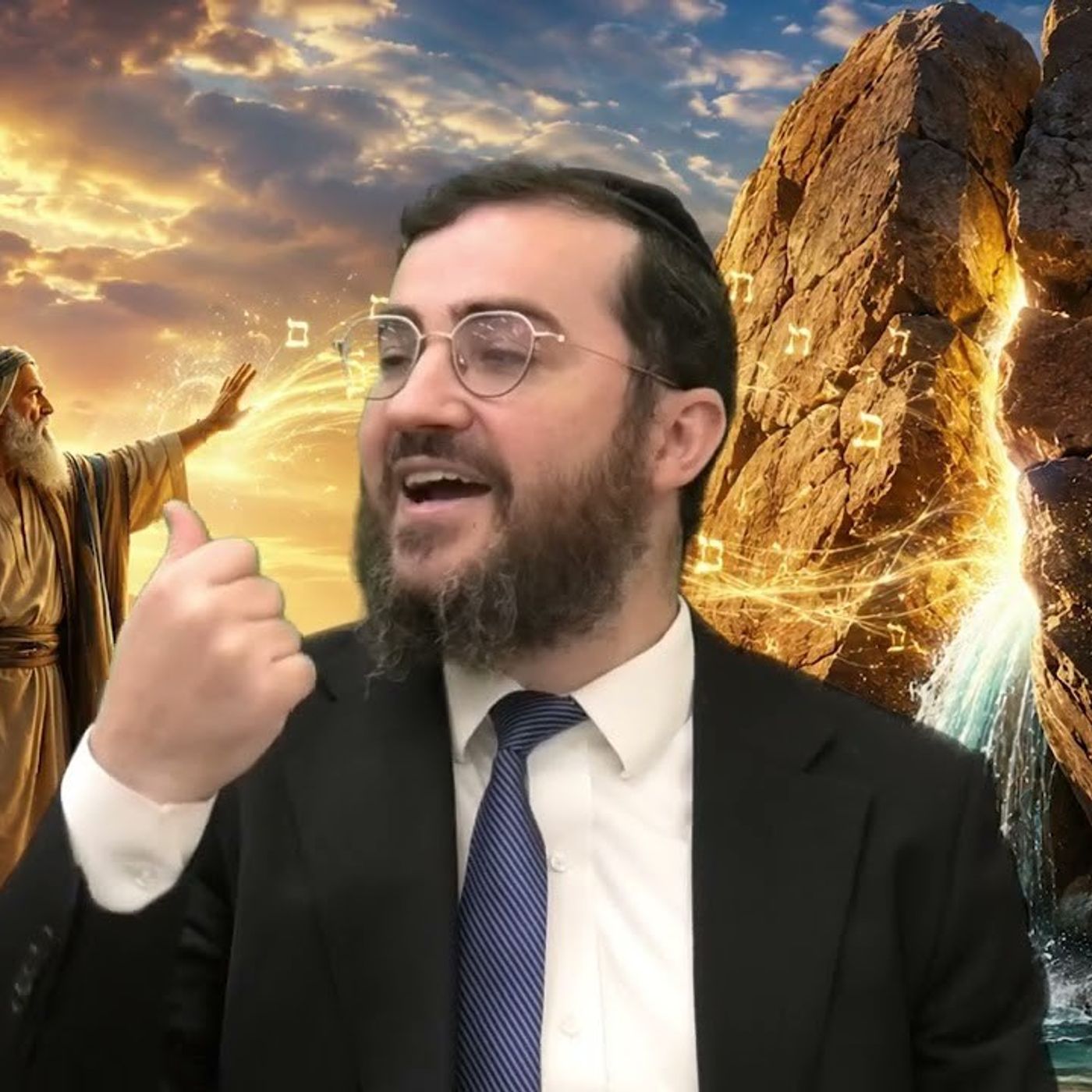 חוקת - "כח הדיבור", עד היכן הדיבור שלנו יכול לפעול בבריאה? | צדיק גוזר והקב"ה מקיים | רבי דוד בכר episode artwork