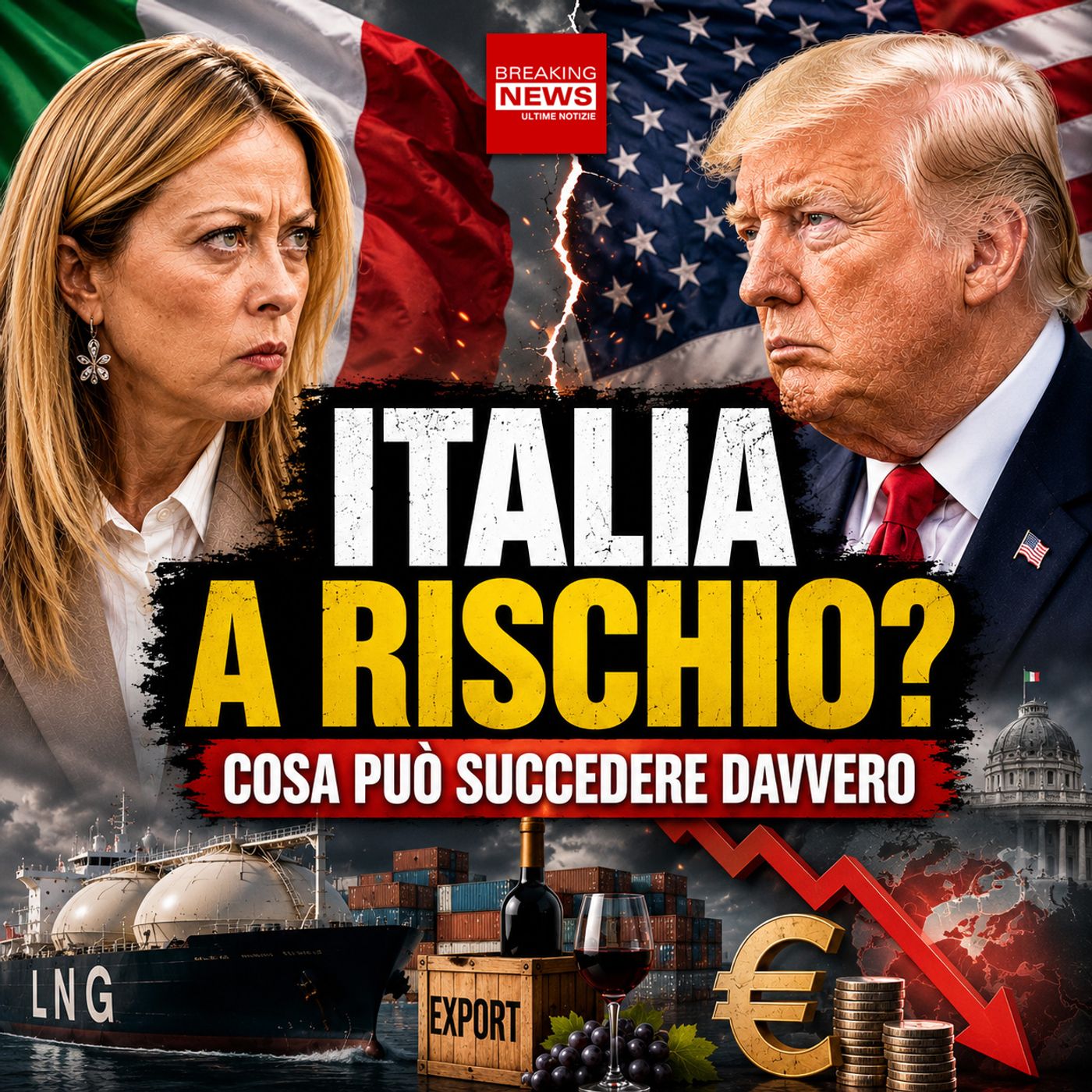 Meloni e Trump ai ferri corti: quali conseguenze può avere lo scontro per l’Italia episode artwork