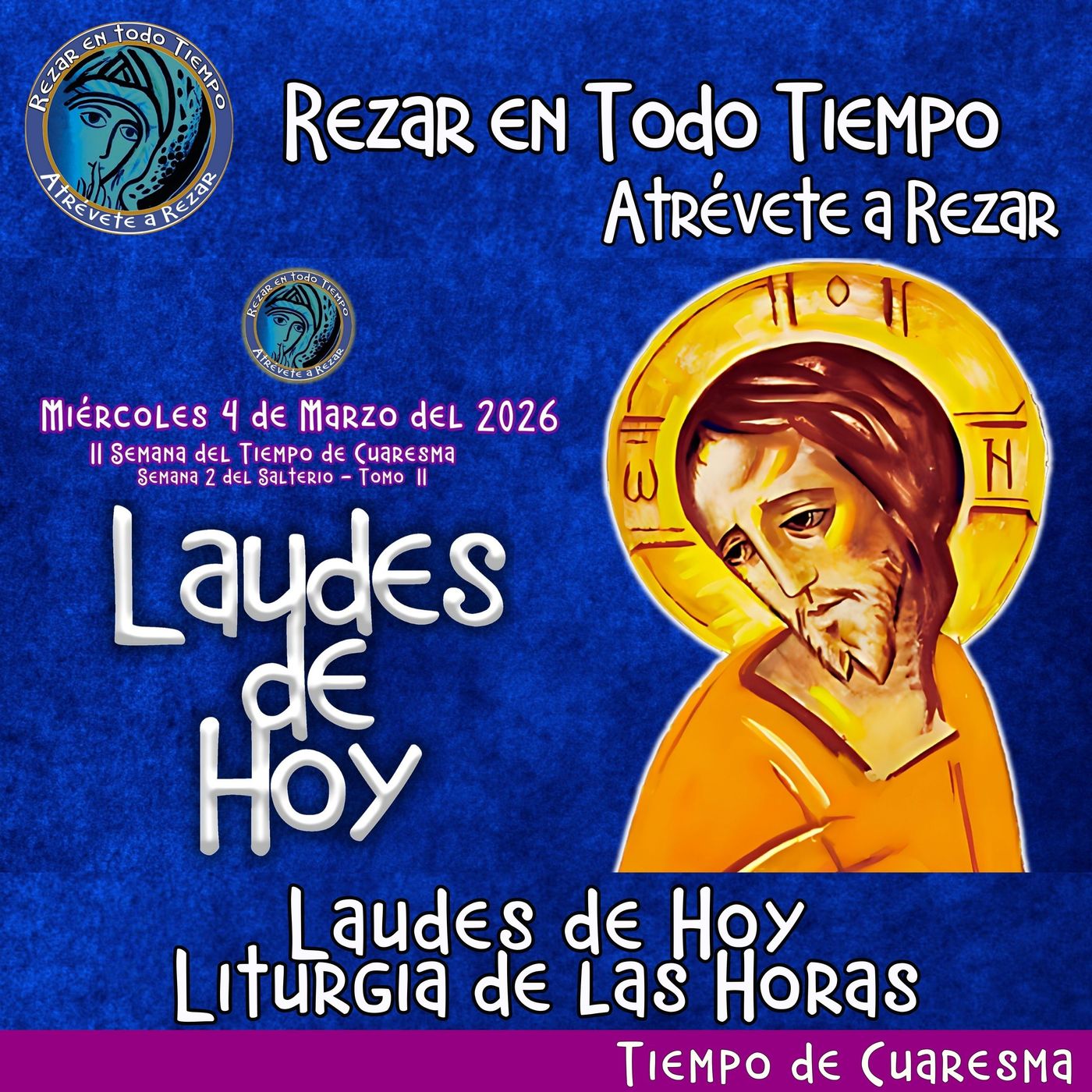 Laudes del dia de hoy. LAUDES DEL DIA DE HOY Miércoles 4 de Marzo 2026 ✟ Liturgia de las Horas ✟ CAMINO NEOCATECUMENAL. episode artwork