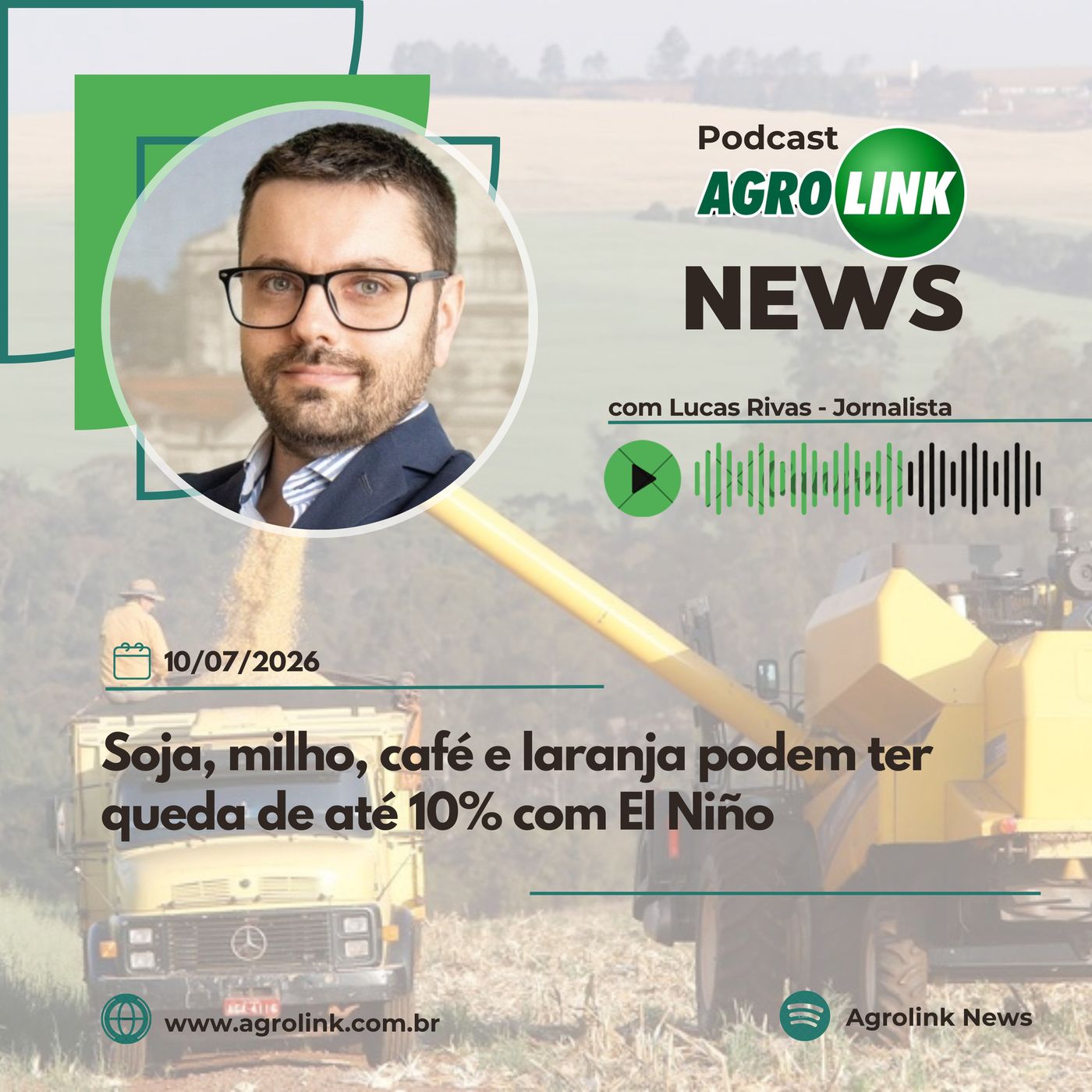 Argentina encerra safra de soja com produção de 50 milhões de toneladas episode artwork