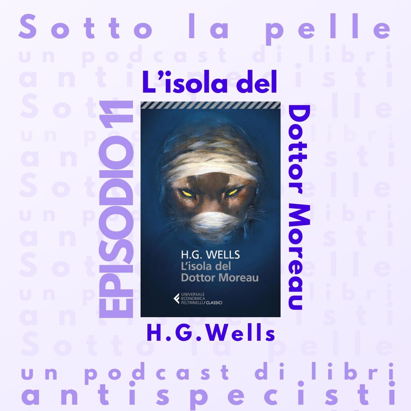 Ep. 11: "L'isola del Dottor Moreau" di H.G.Wells episode artwork