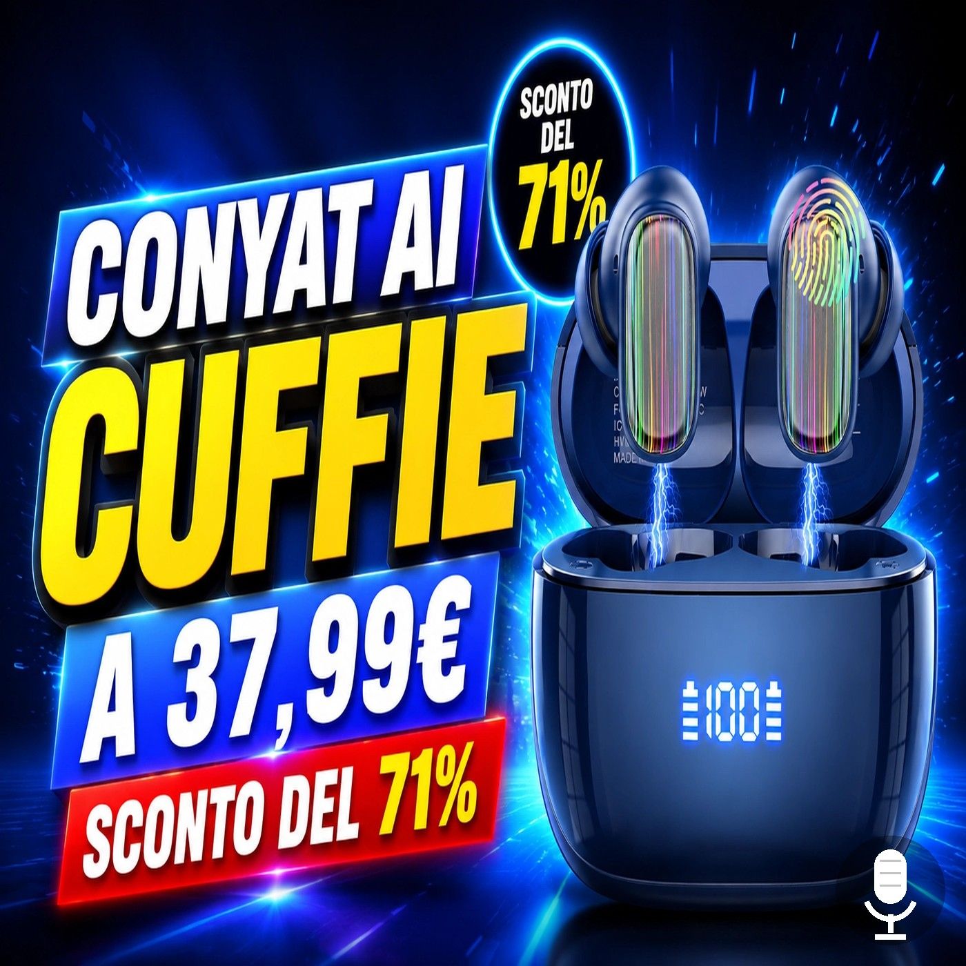 Conyat AI Cuffie a 37,99€, sconto del 71_ episode artwork