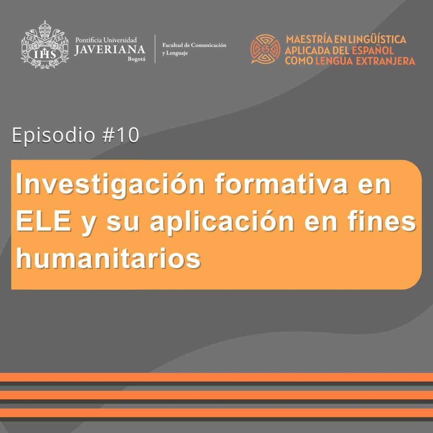 Investigación formativa en ELE y su aplicación en fines humanitarios episode artwork