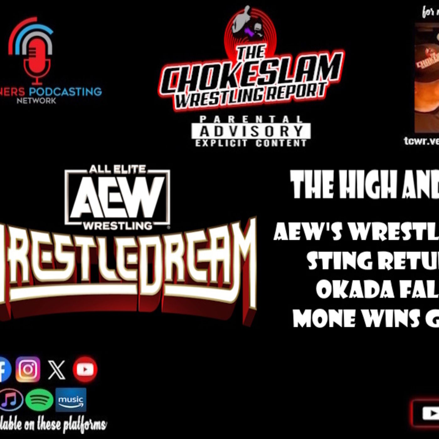 AEW's WrestleDream 2025 SHOCKS Fans! Sting Returns, Okada Falls, Mone Wins Gold! episode artwork
