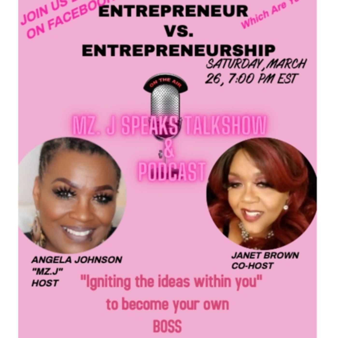 Mz. J Speaks Talkshow & Podcast