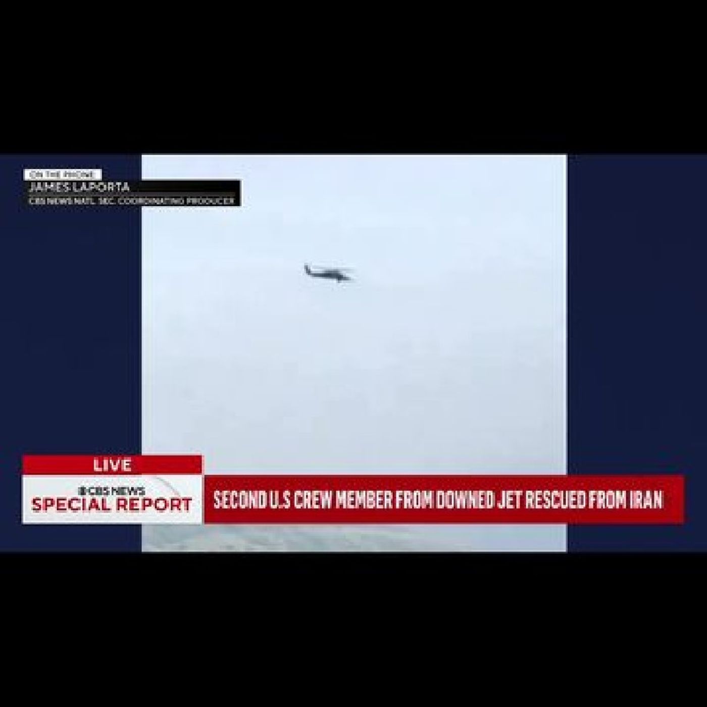 BREAKING: A U.S. crew member who went missing when an F-15E fighter jet was downed over a remote area of Iran was rescued by U.S. forces ear episode artwork