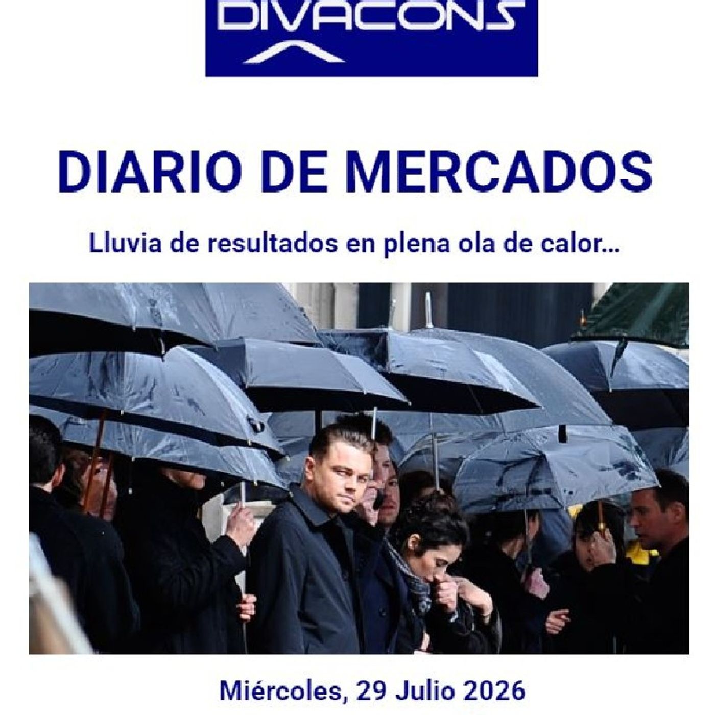 PODCAST en abierto DIARIO DE MERCADOS Miércoles 29 Julio 2026 episode artwork