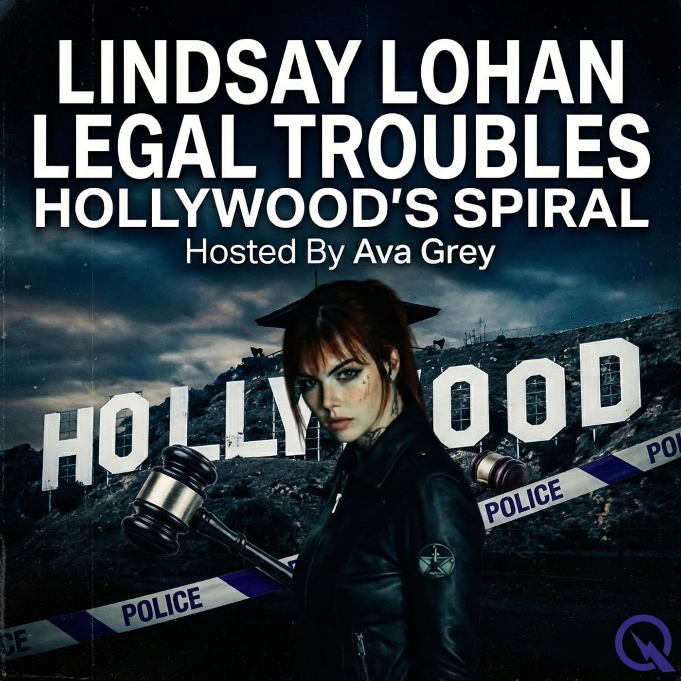 Lindsay Lohan Legal Troubles - Hollywood's Spiral cover art
