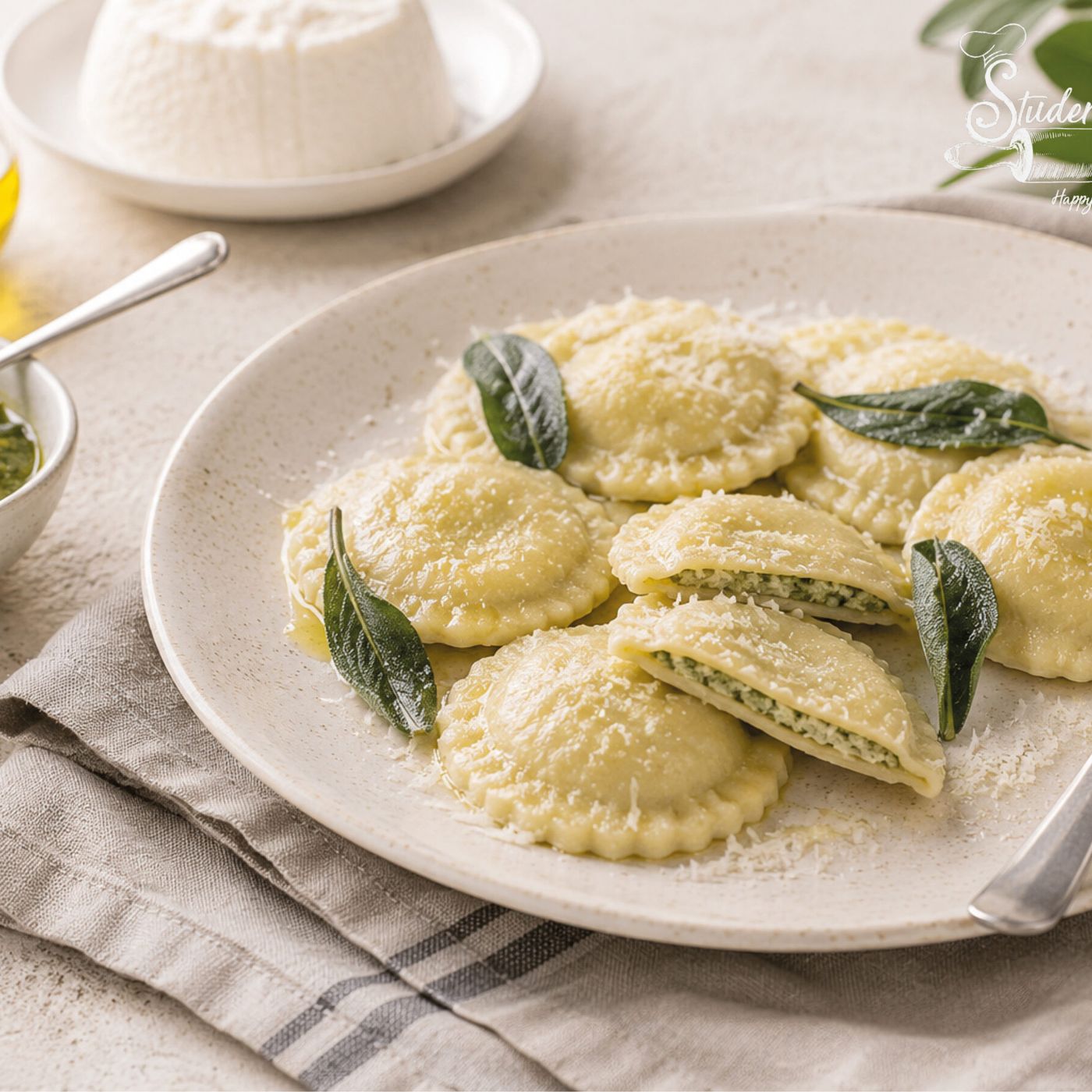 RAVIOLI RICOTTA E PESTO 100% Vegetali episode artwork