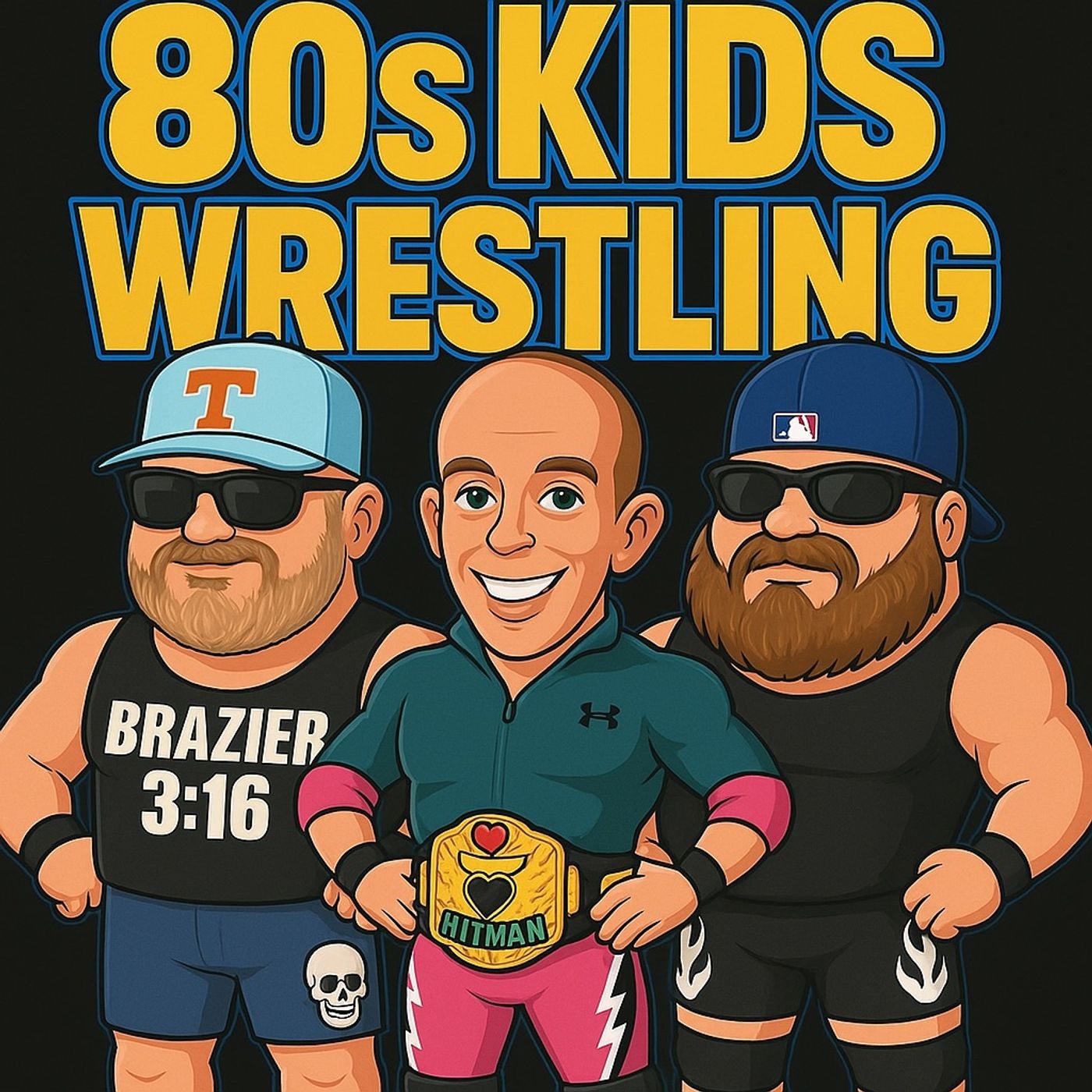 80's Kids Wrestling