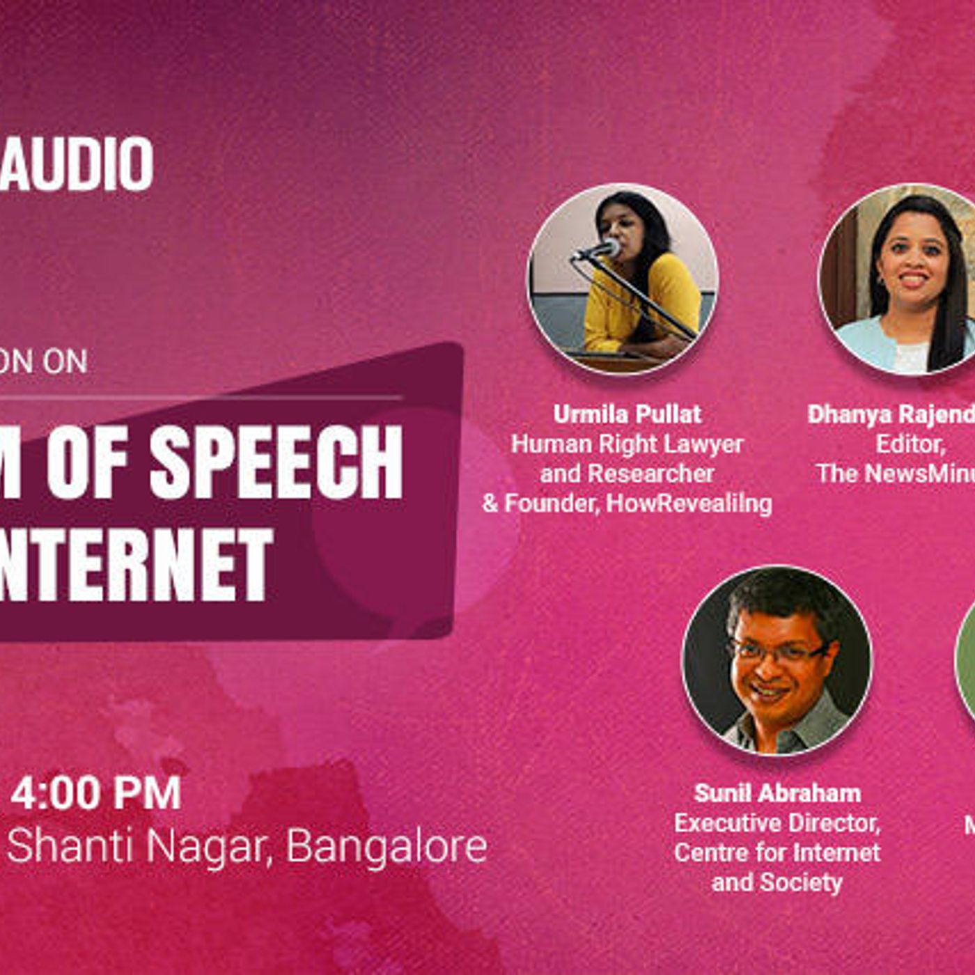 Awaaz Do: A panel discussion about freedom of speech on the internet